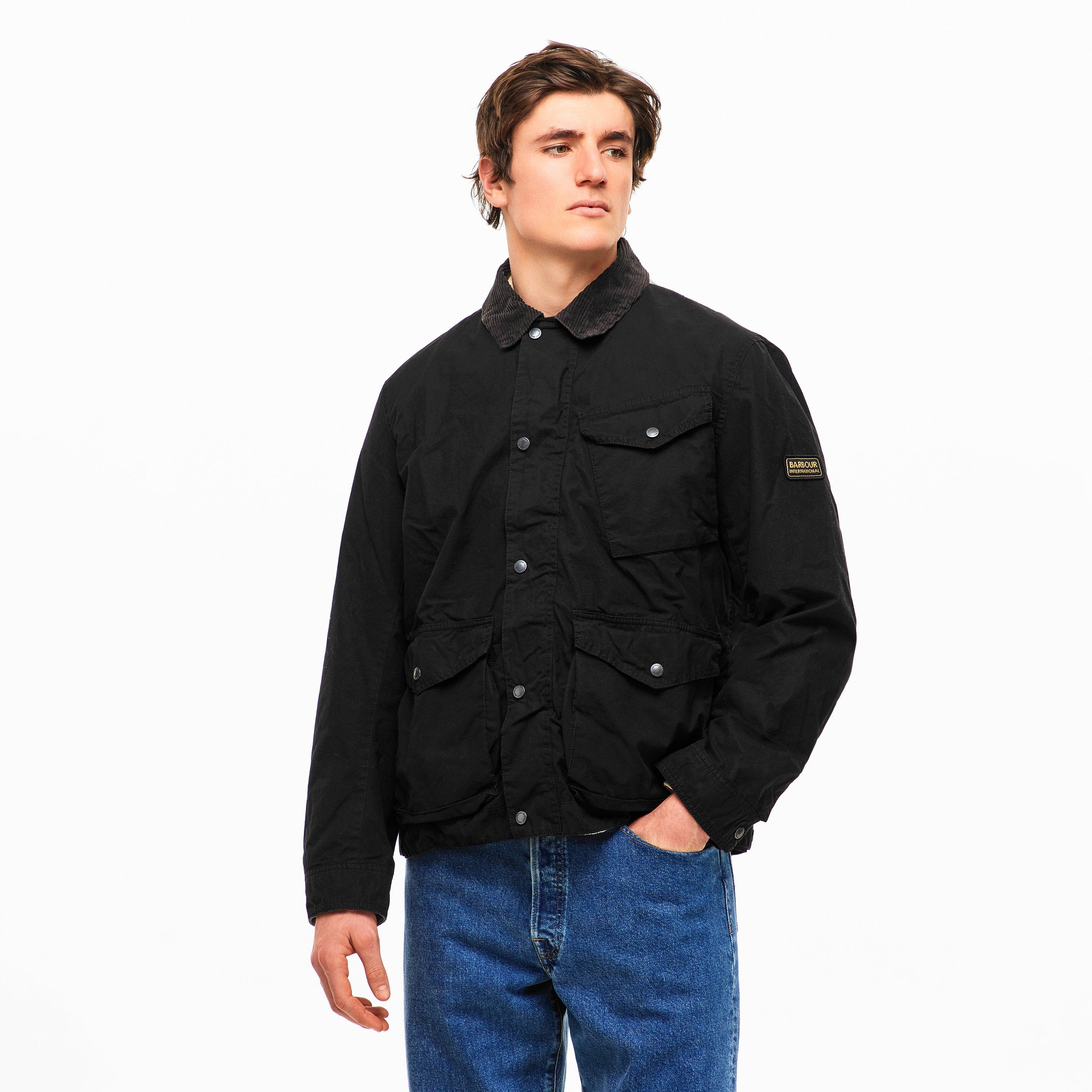 Barbour Men's B.Intl Drifter Waxed Jacket | Flannels