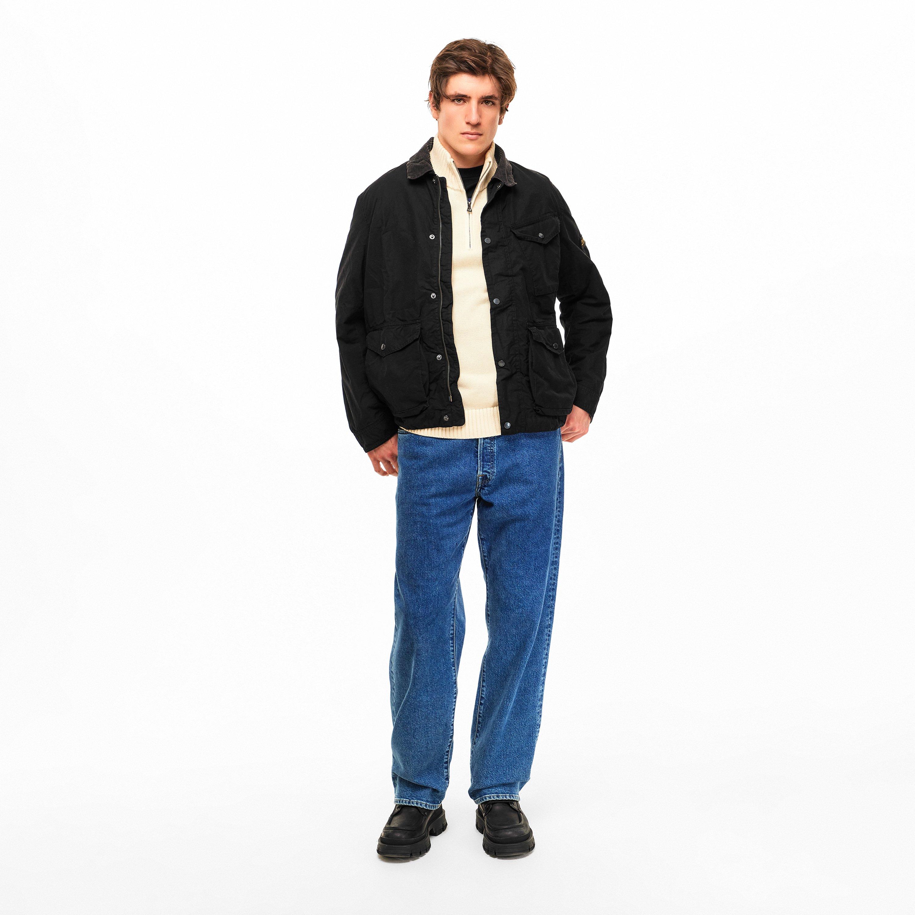 Black - Barbour - B.Li B.Intl Drifter Sn62 - 5