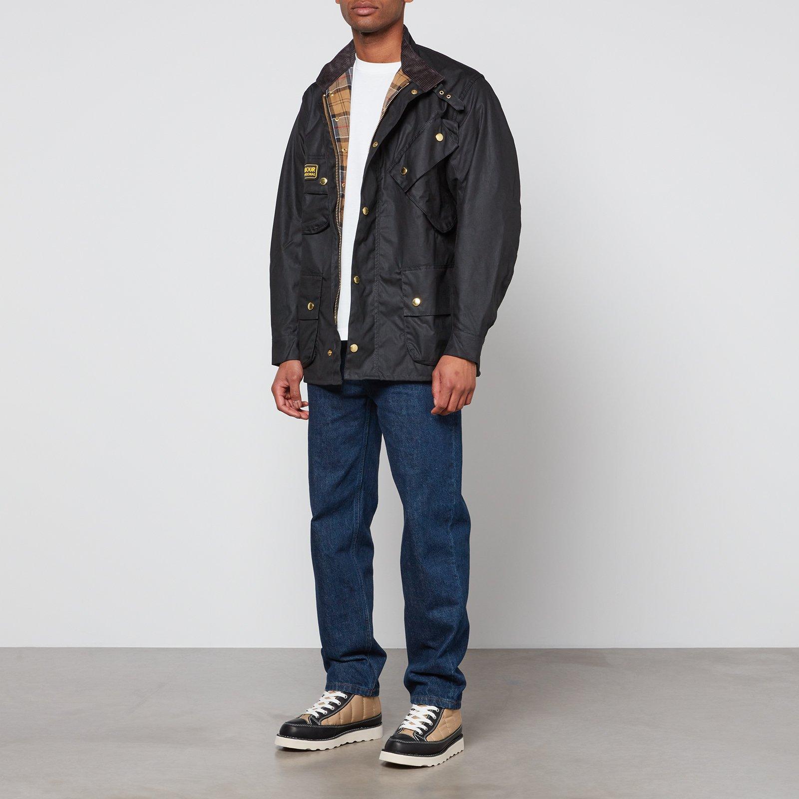  Black - Barbour - Barbour Original Waxed Jacket Wax Mens - 5