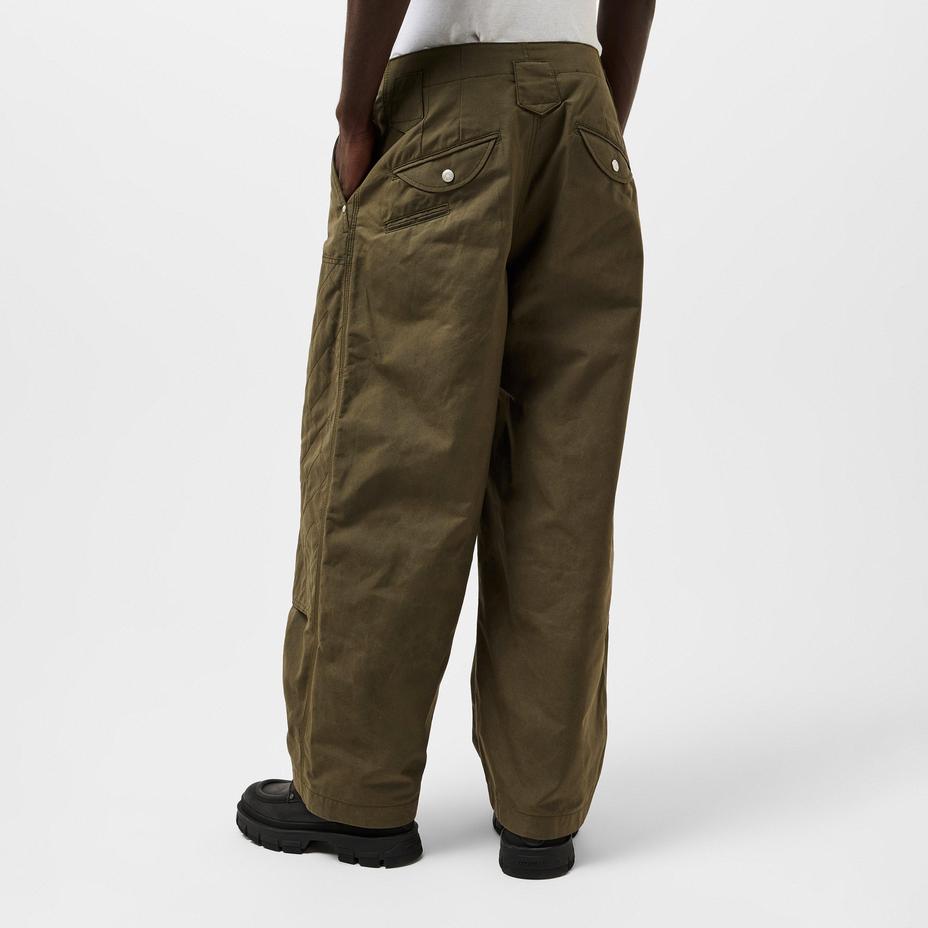 Dark Khaki 51 - Kenzo - Men's KNZO Weave Kimono Overshirt - 4