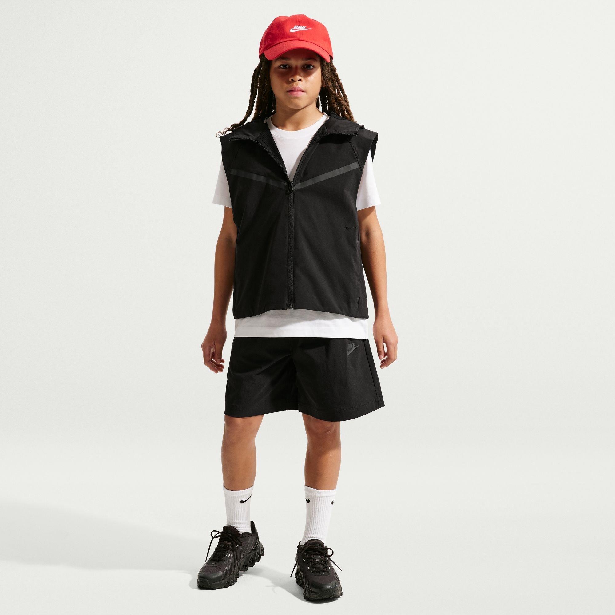 Black/(Black) - Nike - Nike B Nsw Tch Wvn V Jn99 - 4