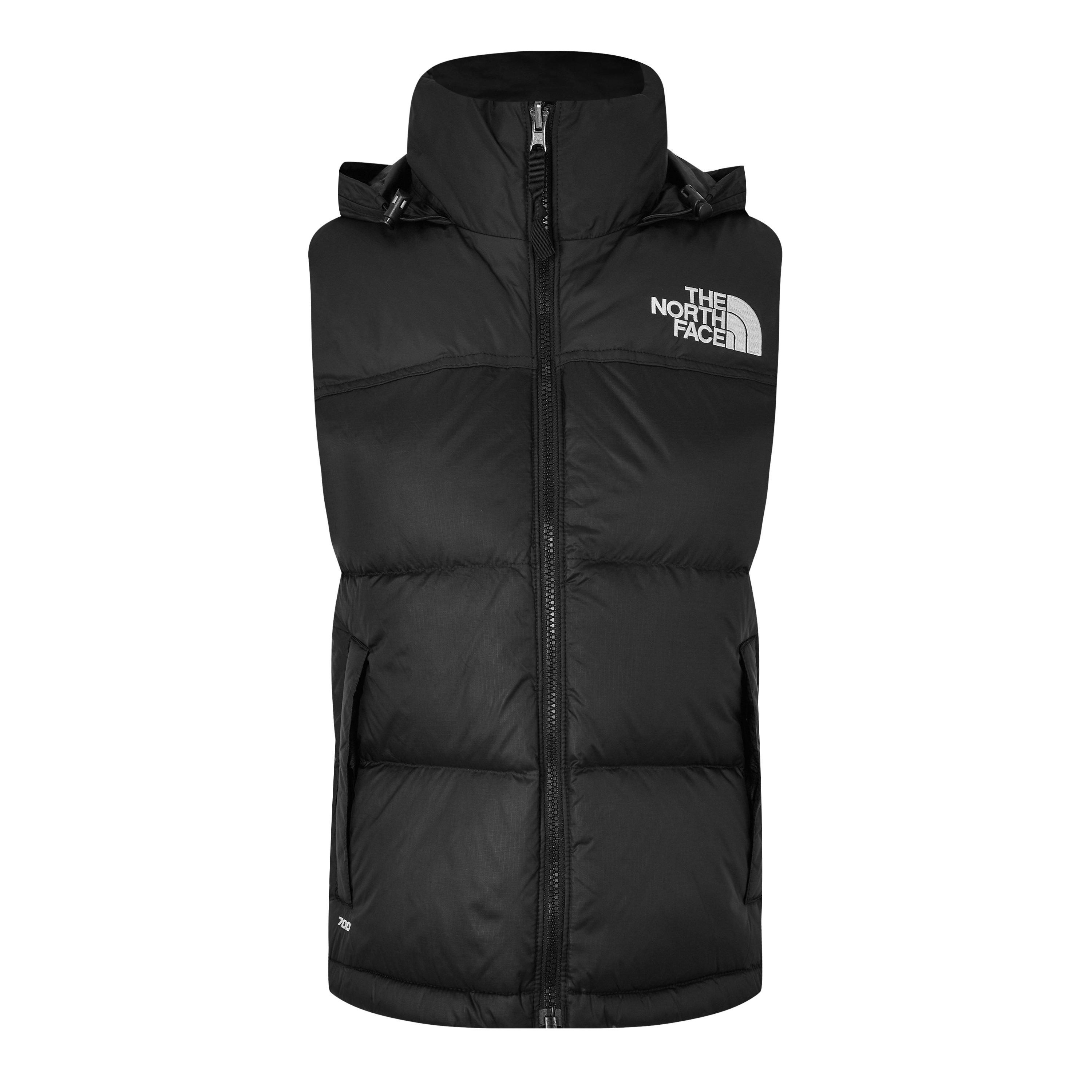 TNF Black - The North Face - Women's 1996 Retro Nuptse Water Resistant Sleeveless Down Gilet - 1