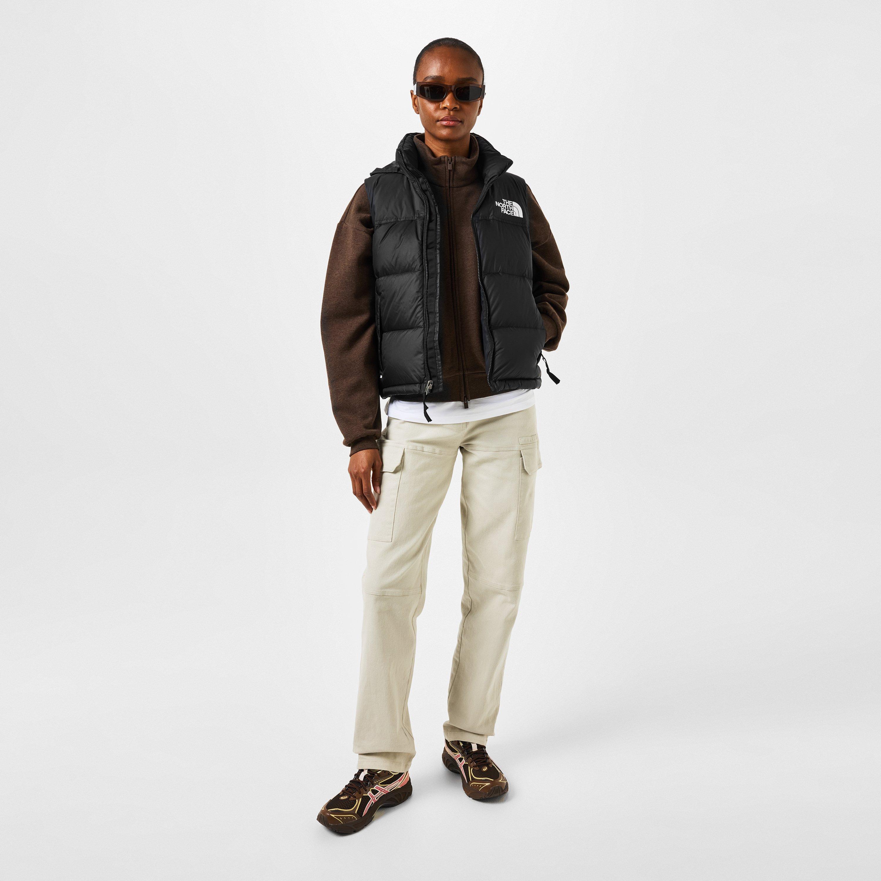 TNF Black - The North Face - Women's 1996 Retro Nuptse Water Resistant Sleeveless Down Gilet - 5