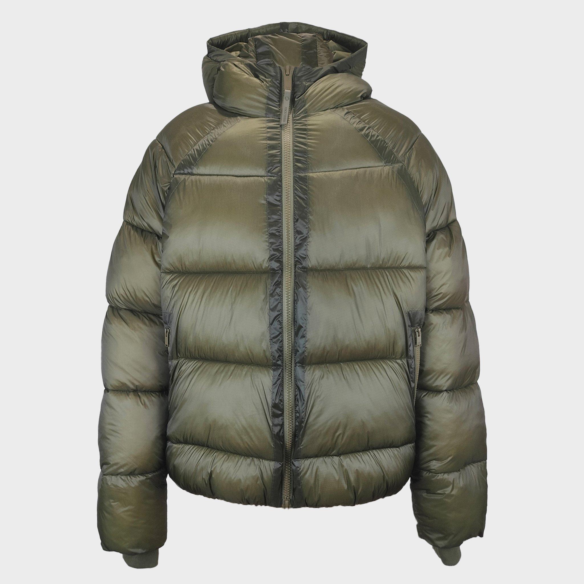 Khaki - Jack Wills - Men's Harley Water and Wind Resistant Short Puffer Jacket - 1