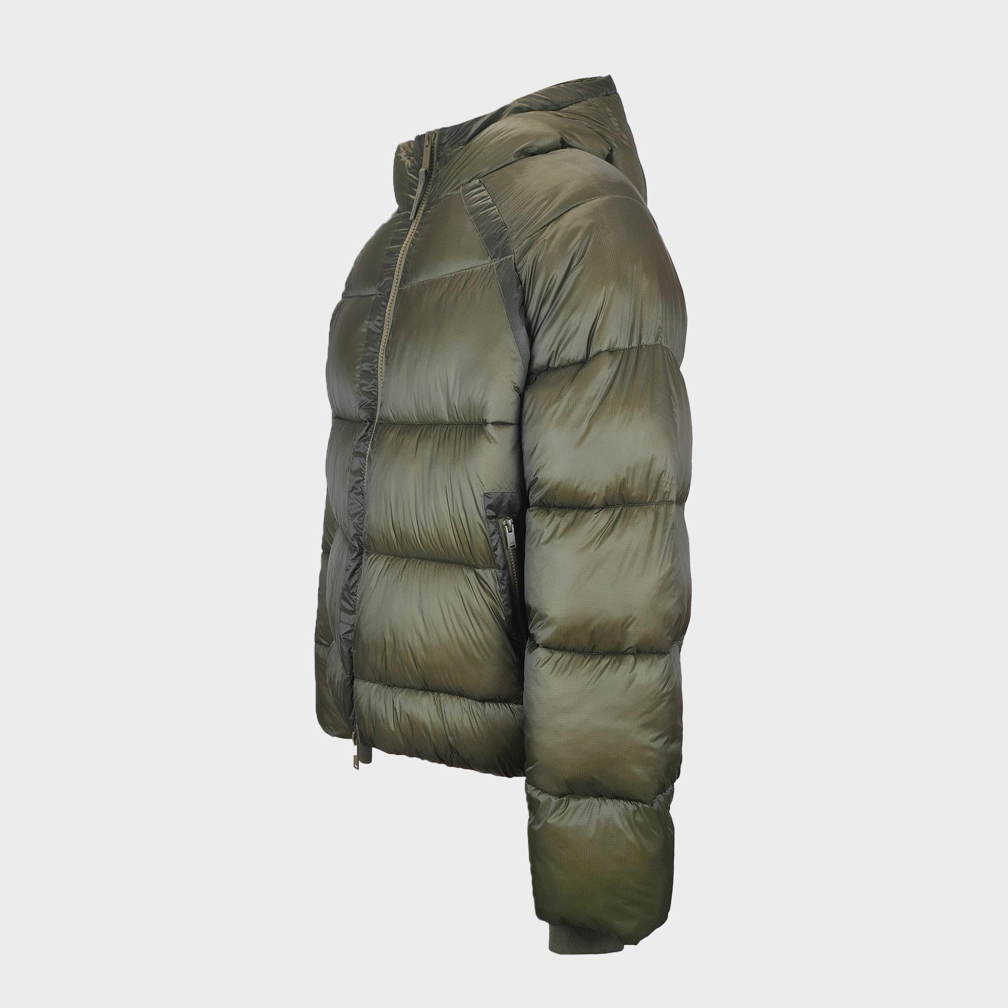 Khaki - Jack Wills - Harley Water and Wind Resistant Short Puffer Jacket - 3