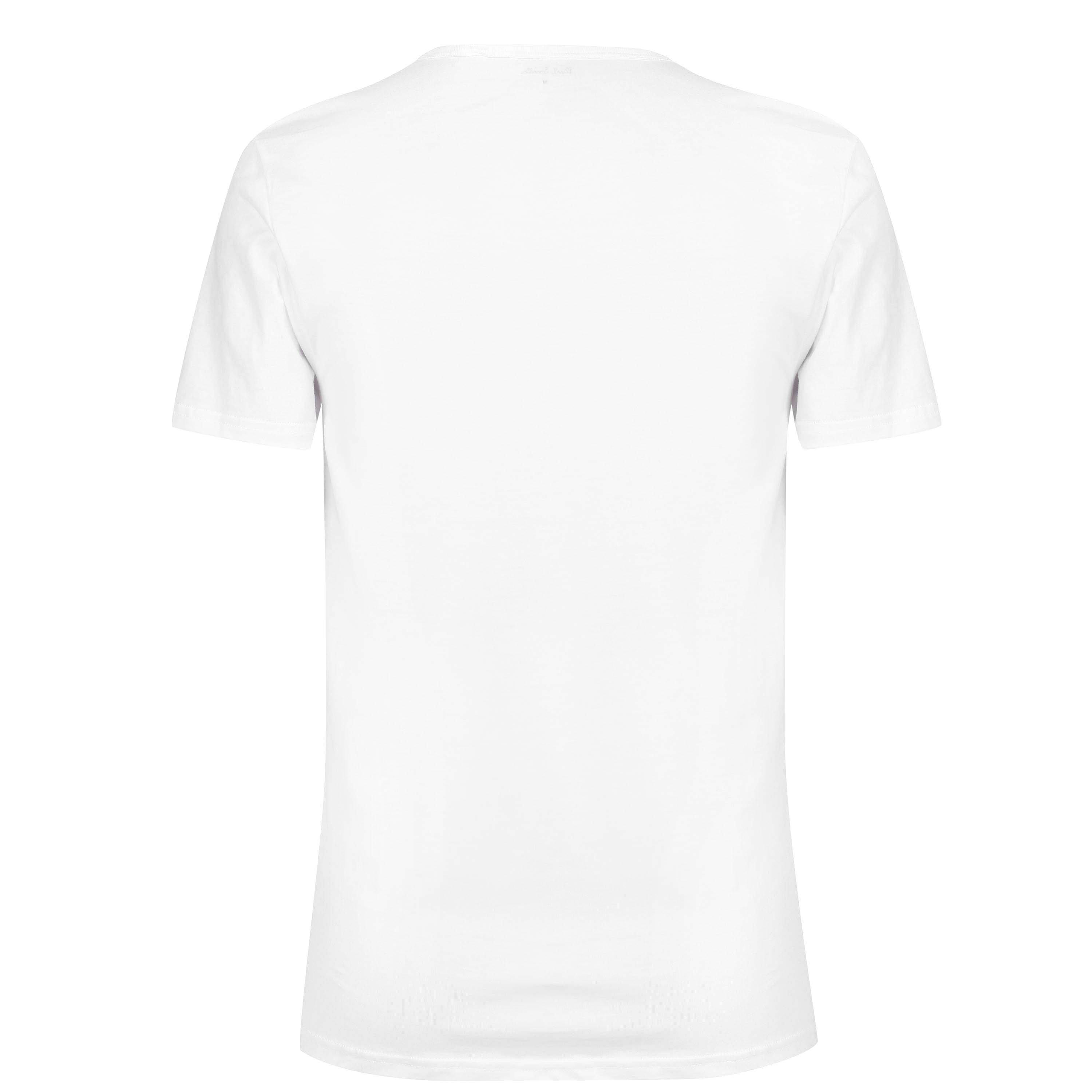 White 01 - Paul Smith - Mens Regular Fit Chest Logo T-Shirt - 12
