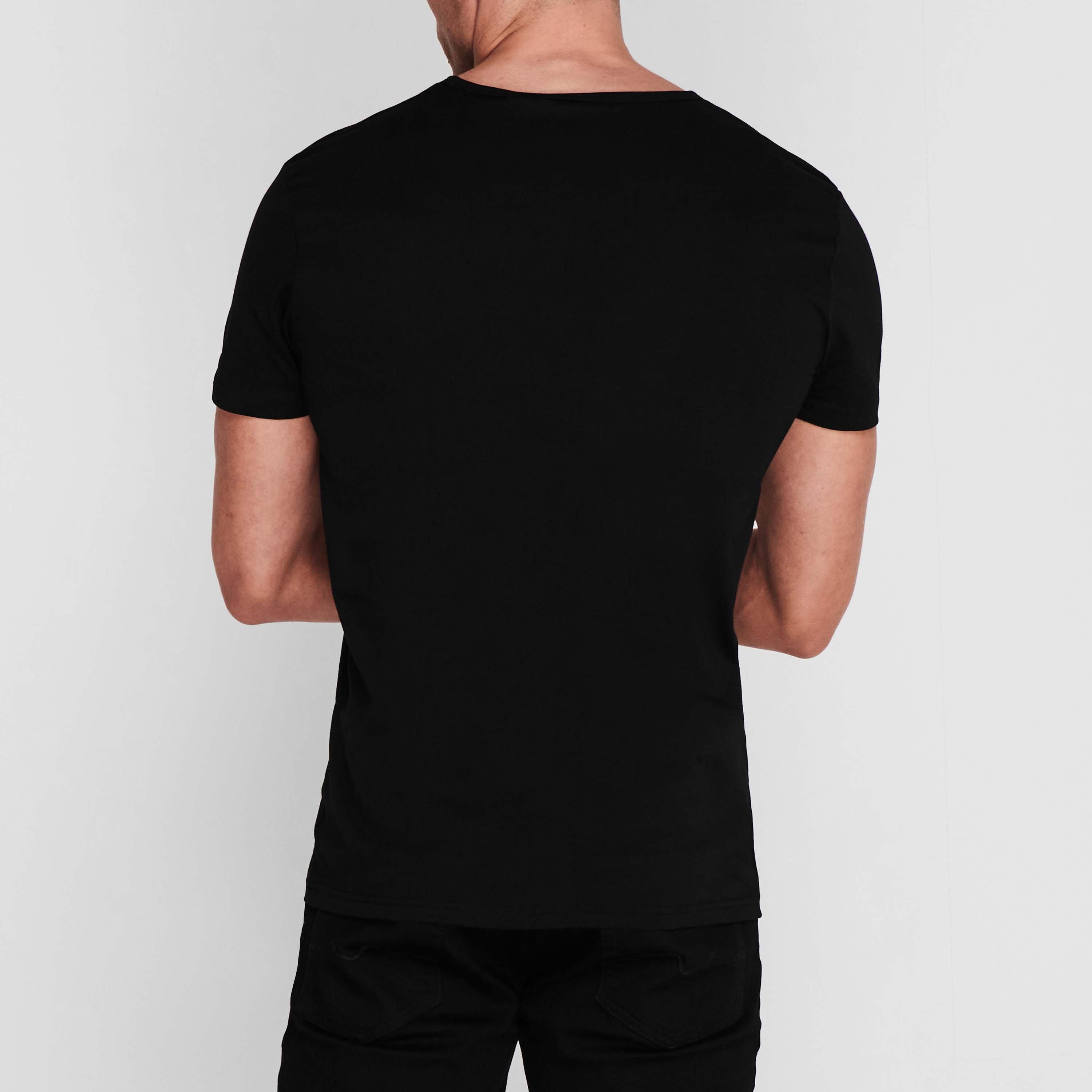 Black 79 - Paul Smith - Mens Regular Fit Chest Logo T-Shirt - 4
