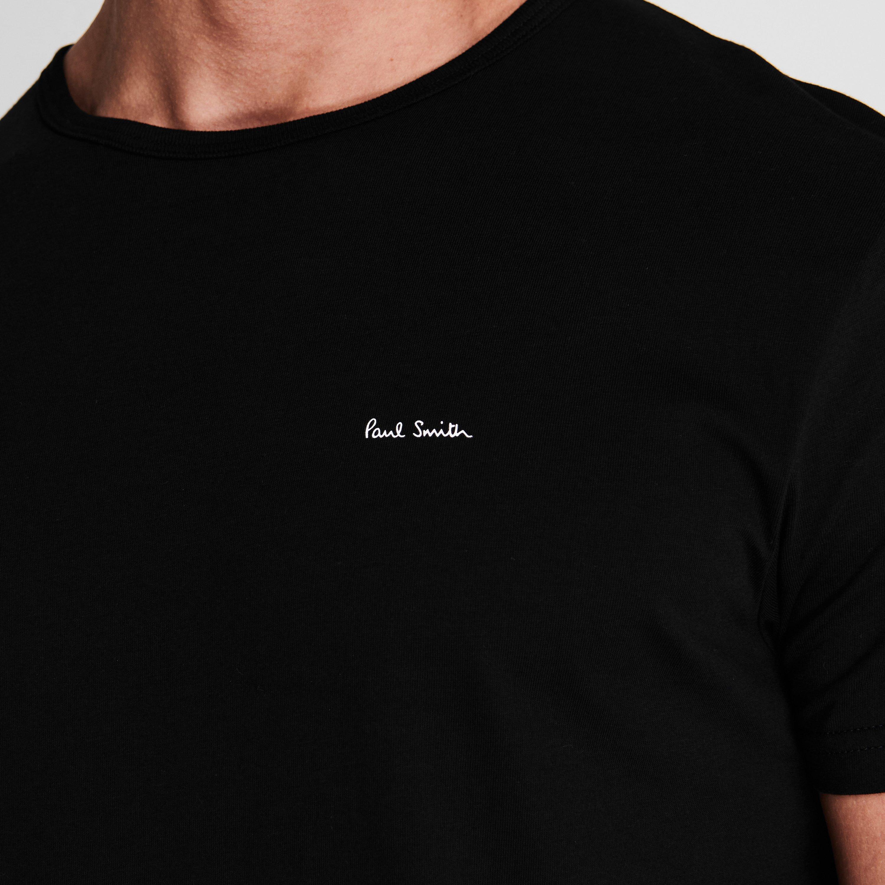 Black 79 - Paul Smith - Mens Regular Fit Chest Logo T-Shirt - 7