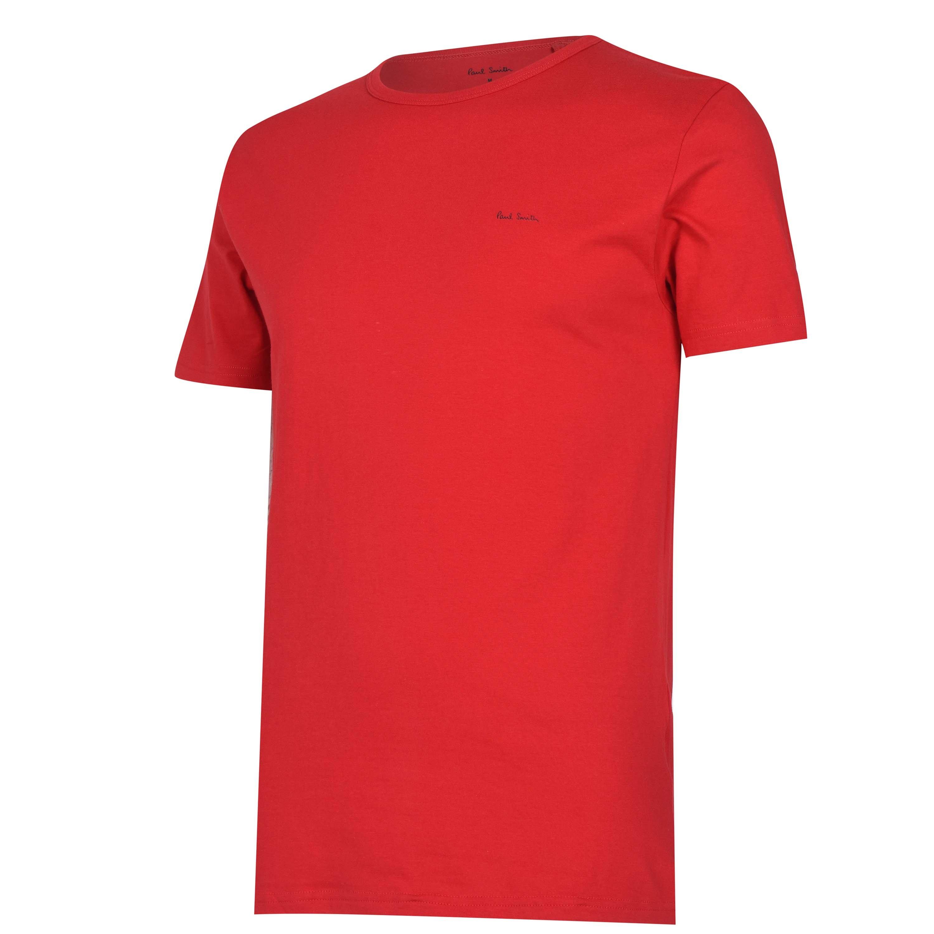 Paul Smith Men's Regular Fit Chest Logo T-Shirt - Red 25 - S