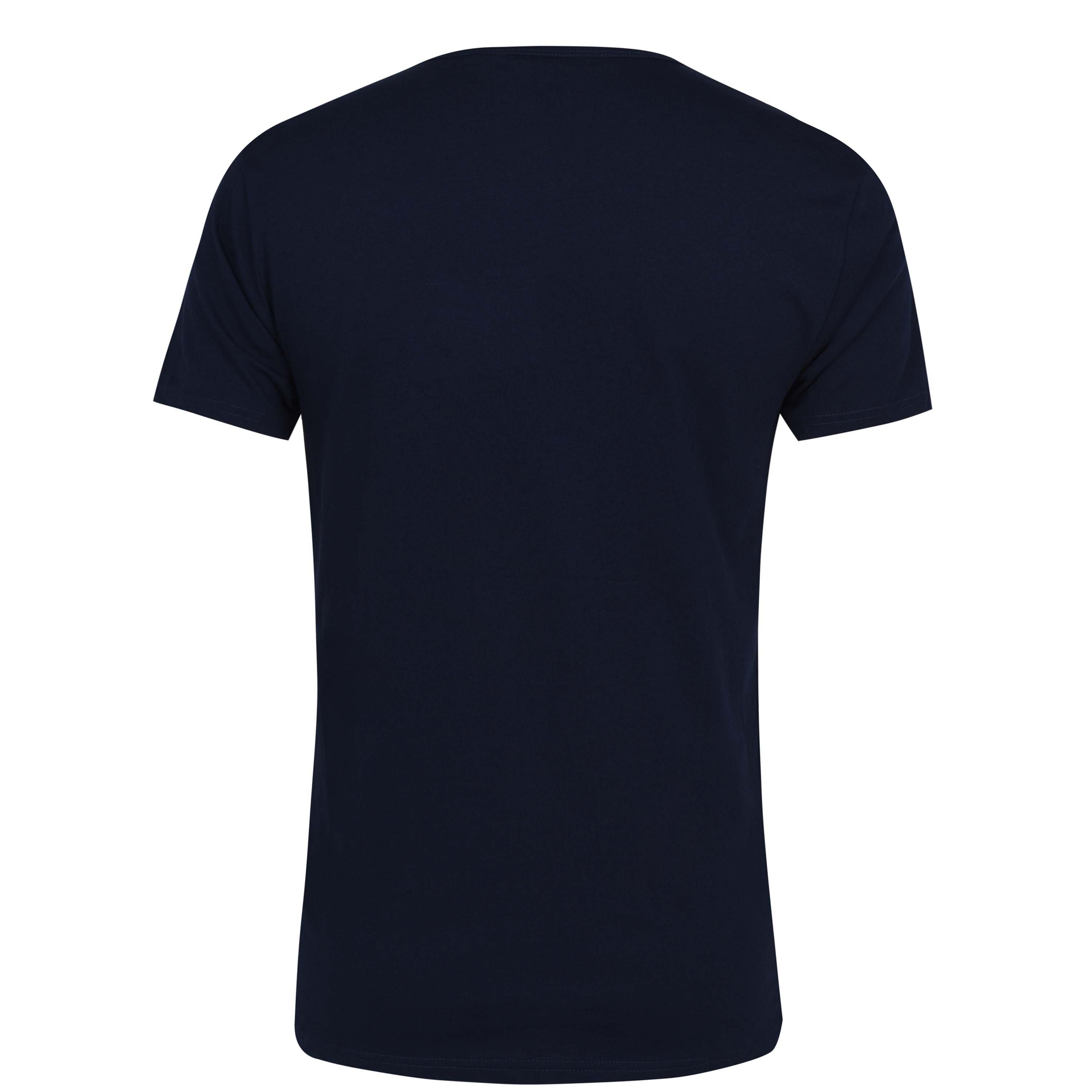 Navy 47 - Paul Smith - Mens Regular Fit Chest Logo T-Shirt - 9