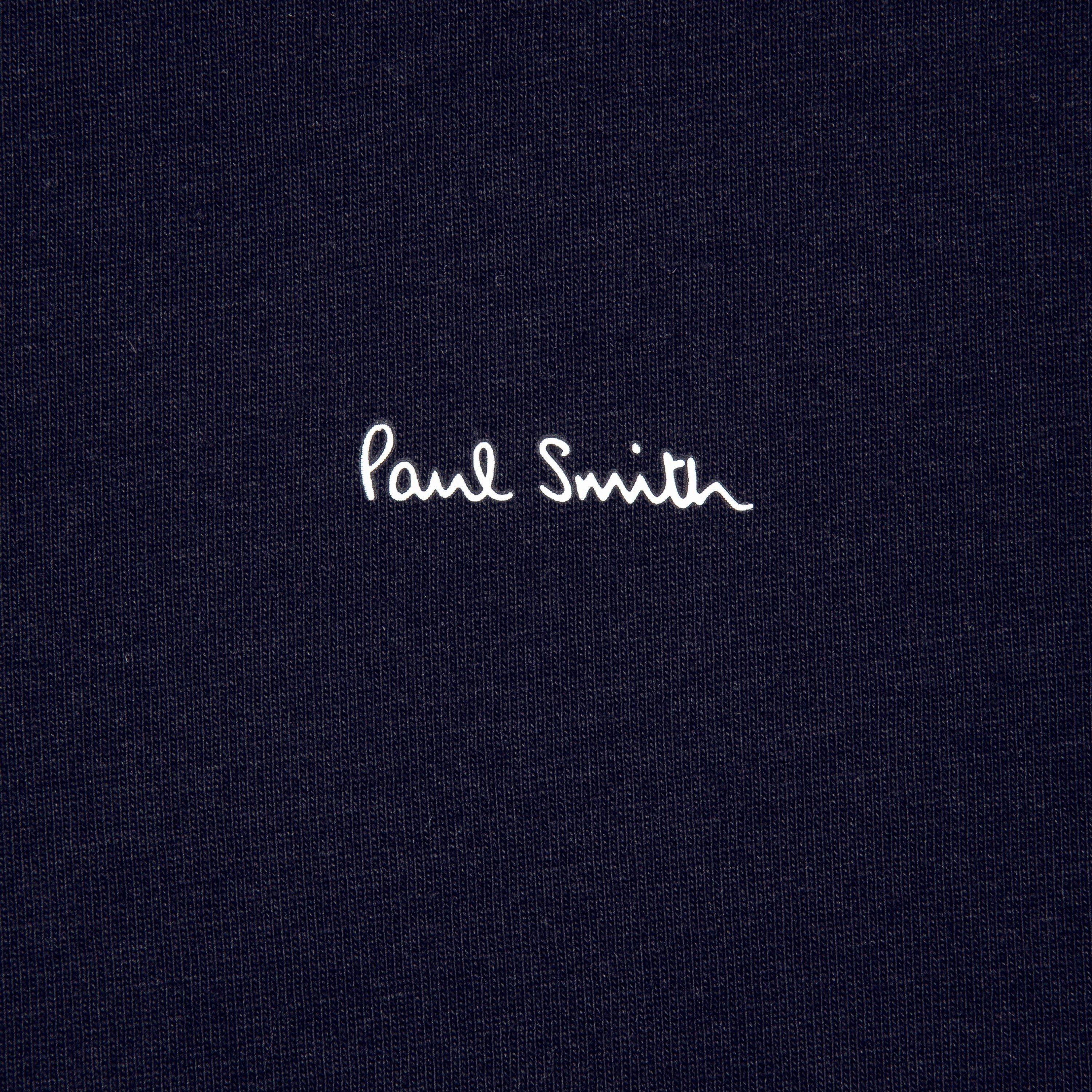 Navy 47 - Paul Smith - Mens Regular Fit Chest Logo T-Shirt - 5