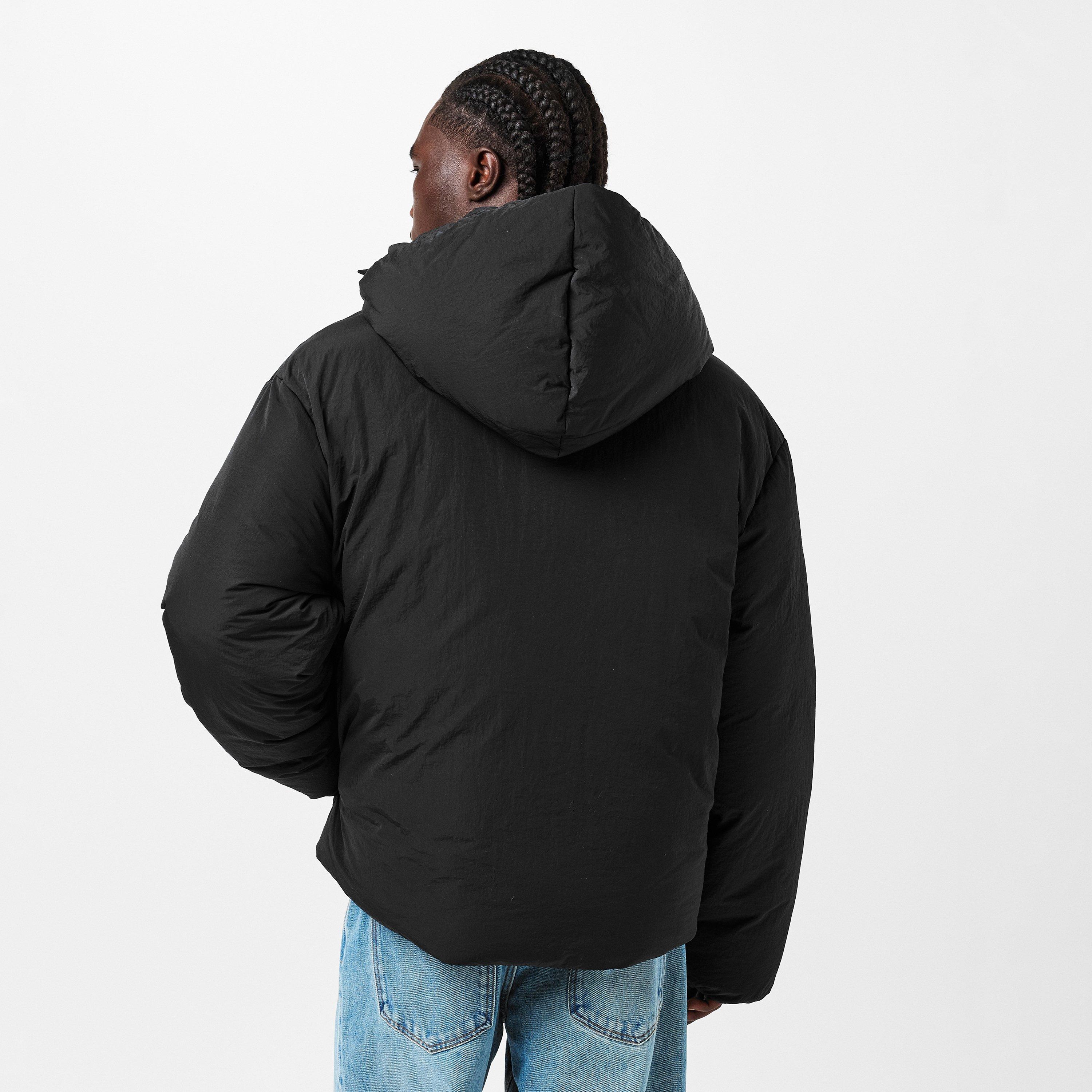 Black - Jacquemus - Men's Cropped Short Puffer Jacket - 4