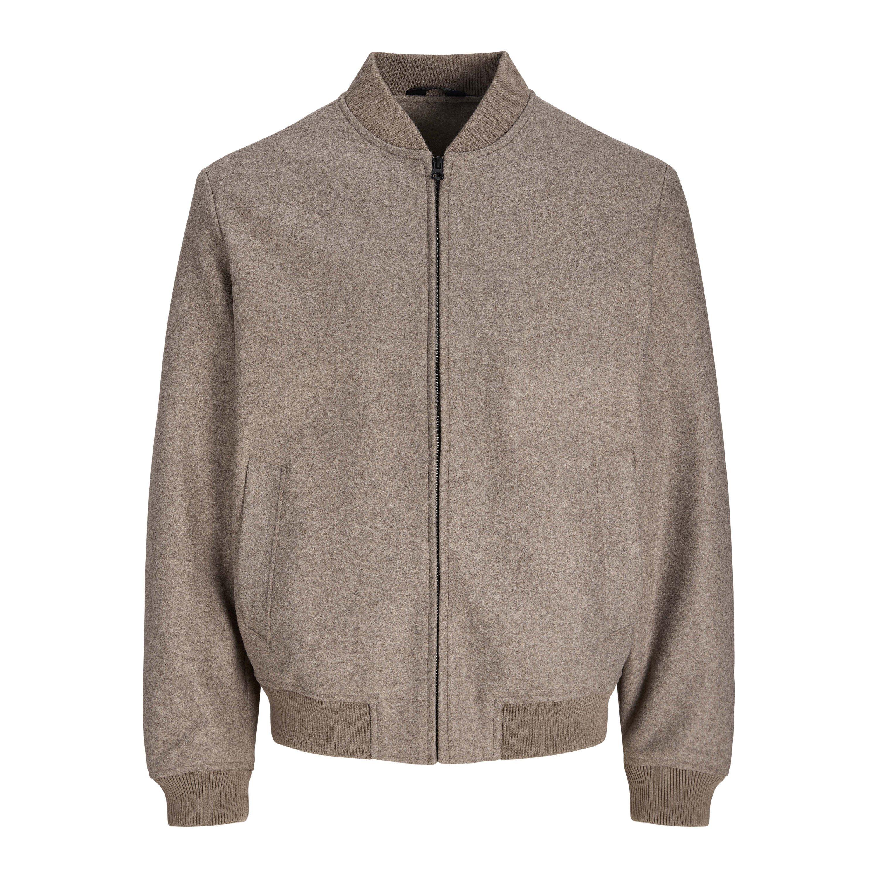 Greige - Jack and Jones - Jack James Bomber Sn64 - 1