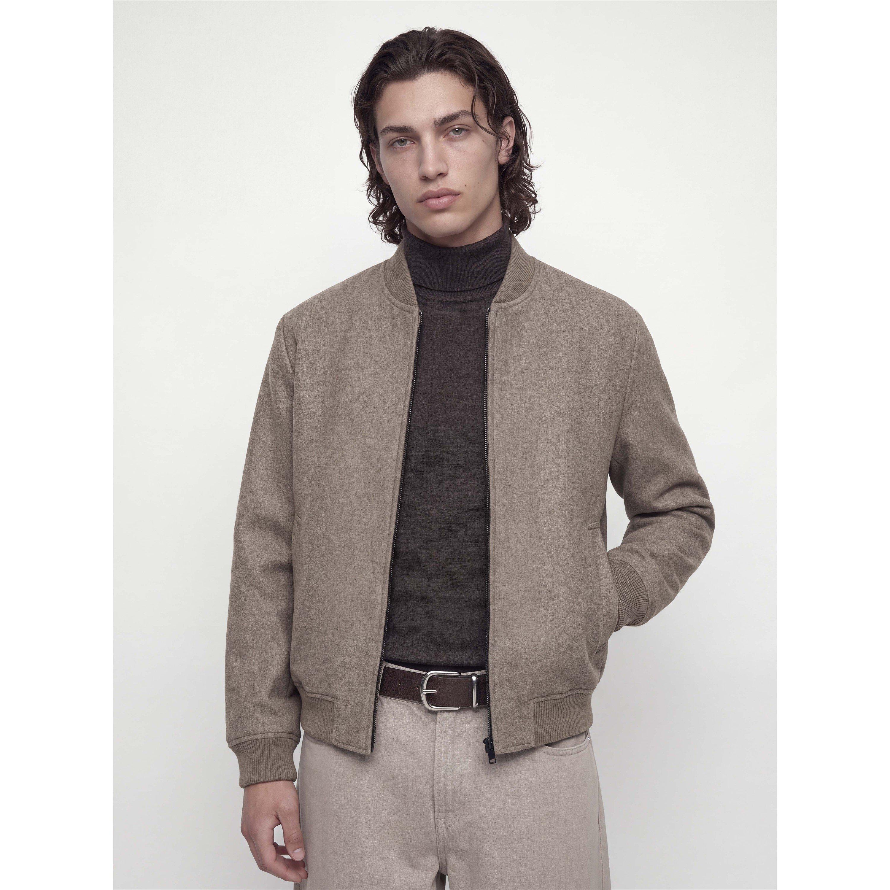 Greige - Jack and Jones - Jack James Bomber Sn64 - 8