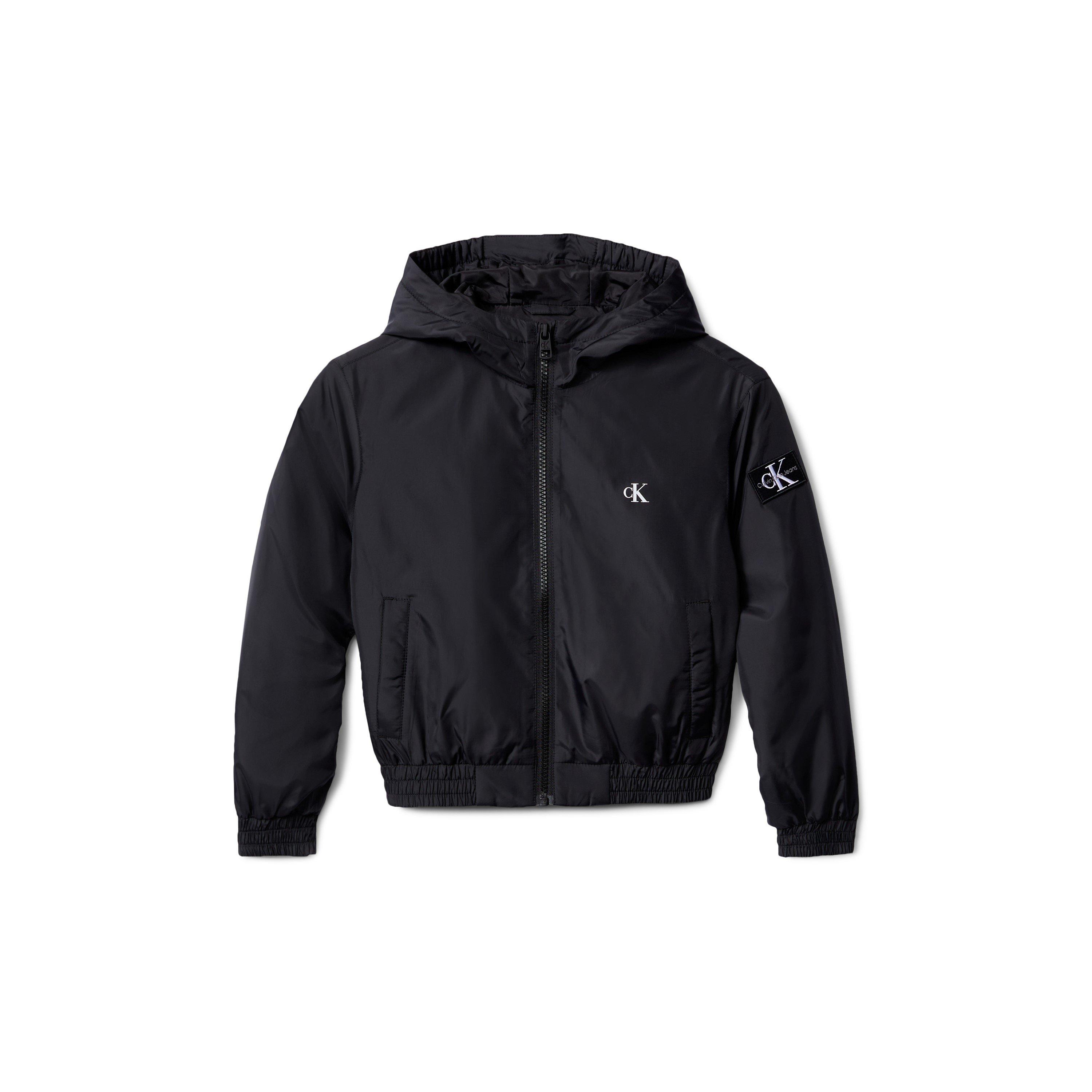 CK Black BEH - Calvin Klein Jeans - Kids' Padded Harrington Jacket - 1