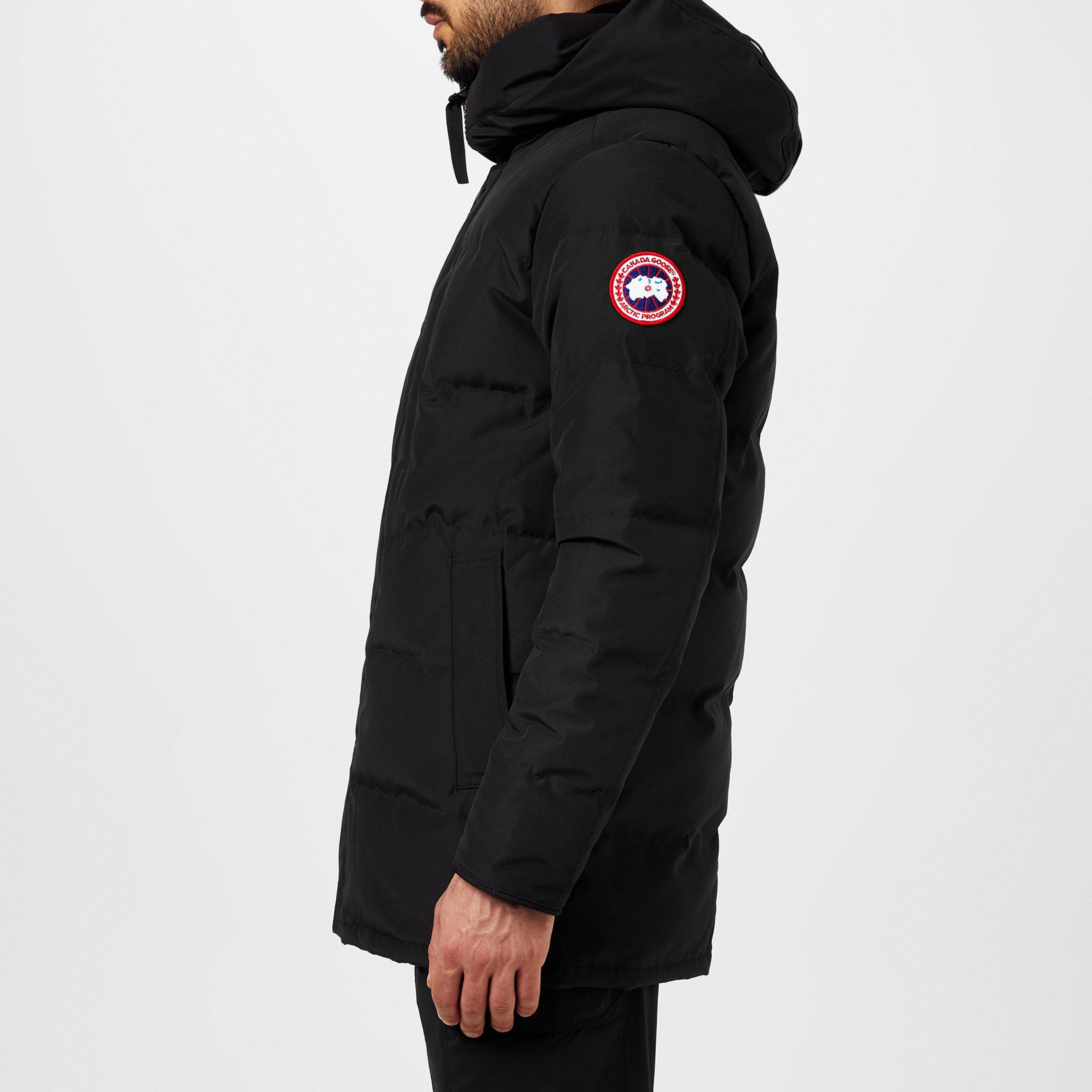 Black 61 - Canada Goose - Men's Carson  Down Hooded Mid-Length Parka - 2