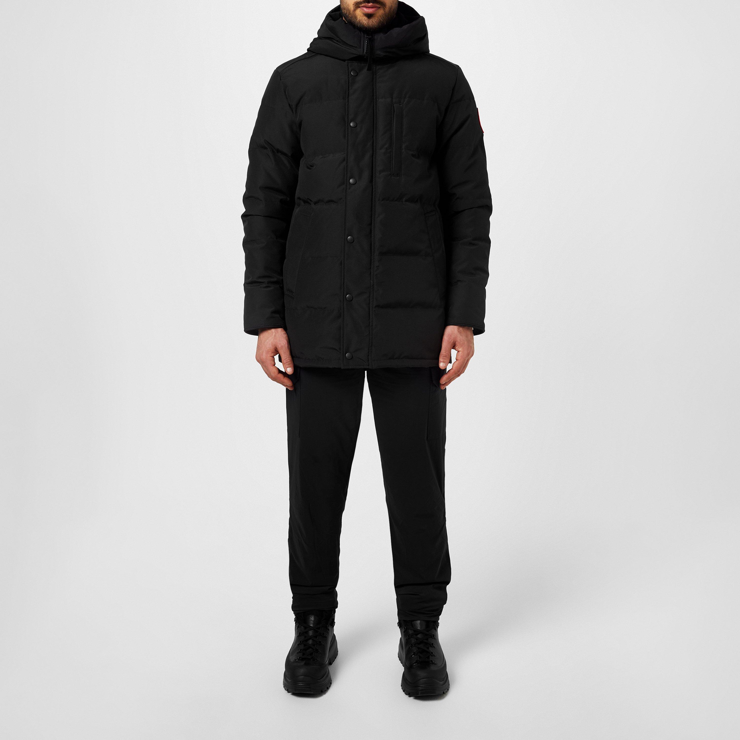 Black 61 - Canada Goose - Men's Carson  Down Hooded Mid-Length Parka - 4