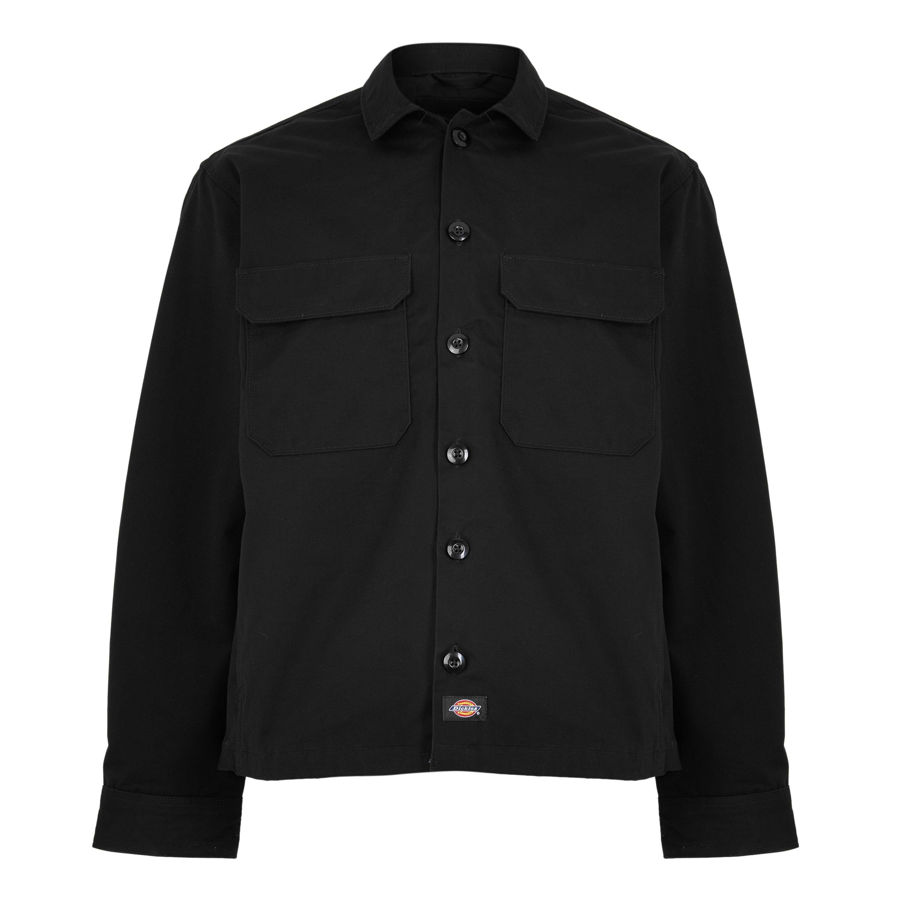 Black BLK1 - Dickies - Men's 247 Cotton Overshirt - 1
