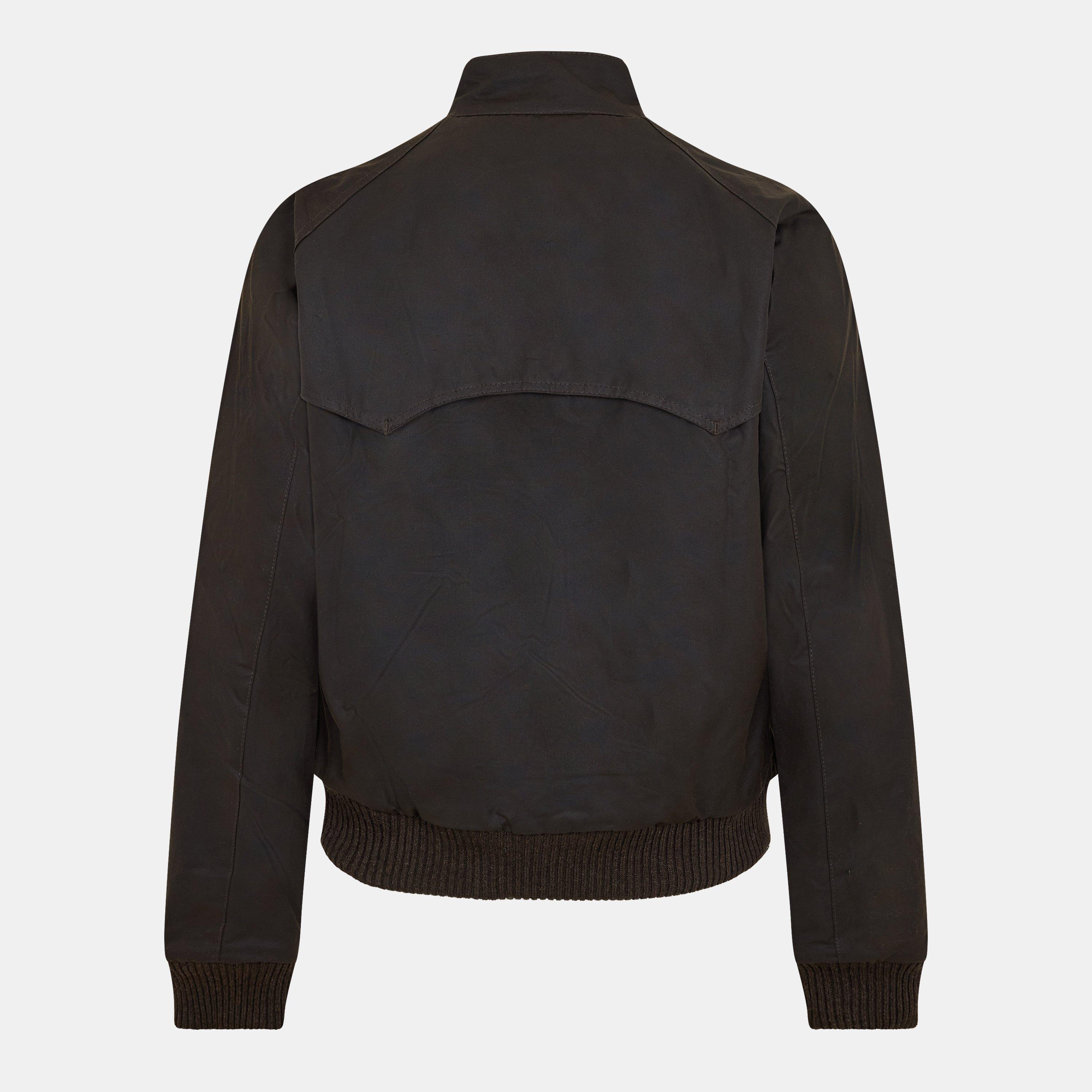 Olive - Barbour - Barbour Merchant Wax Jacket - 2