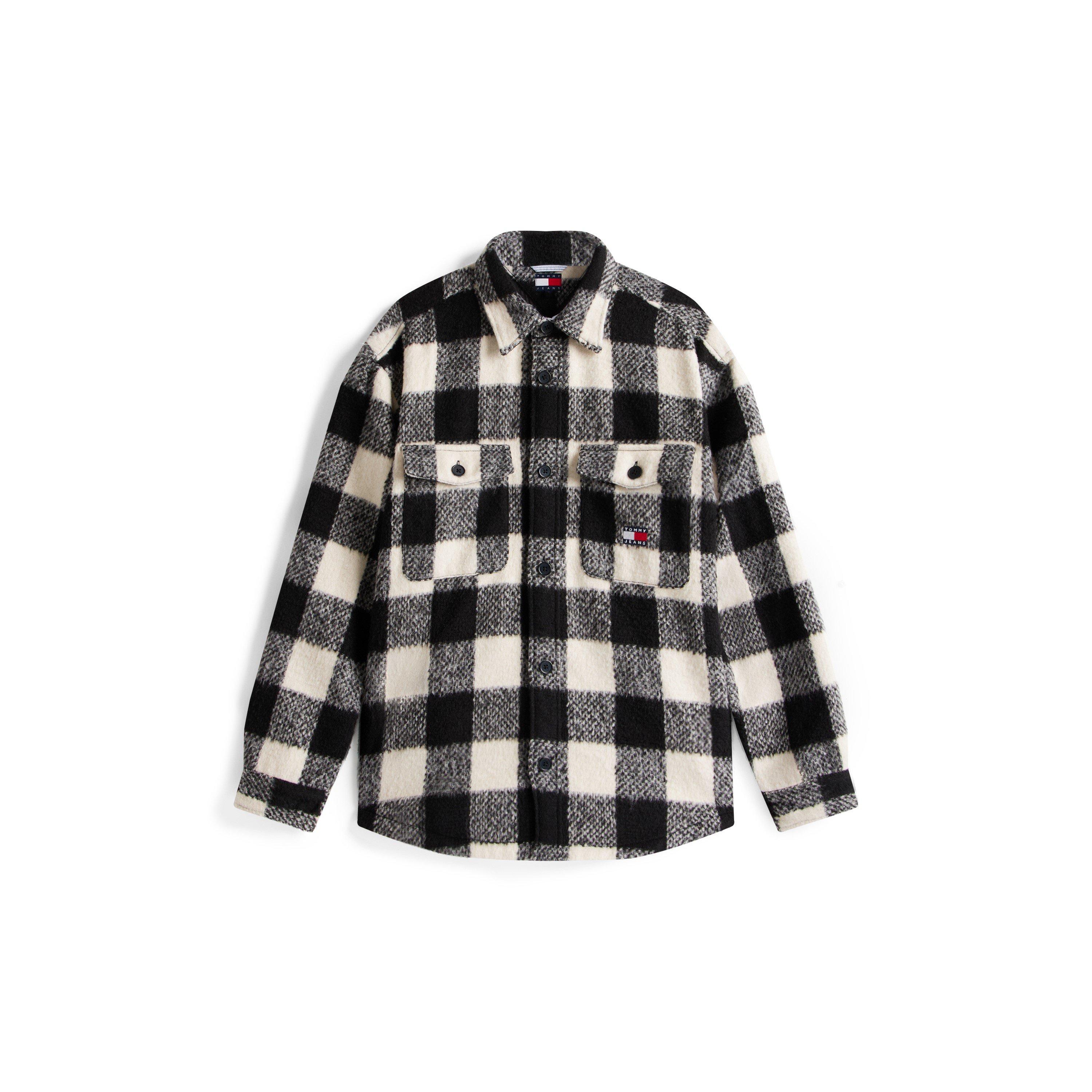 Buffalo Check - Tommy Jeans - Men's Check Relaxed Fit Overshirt - 1