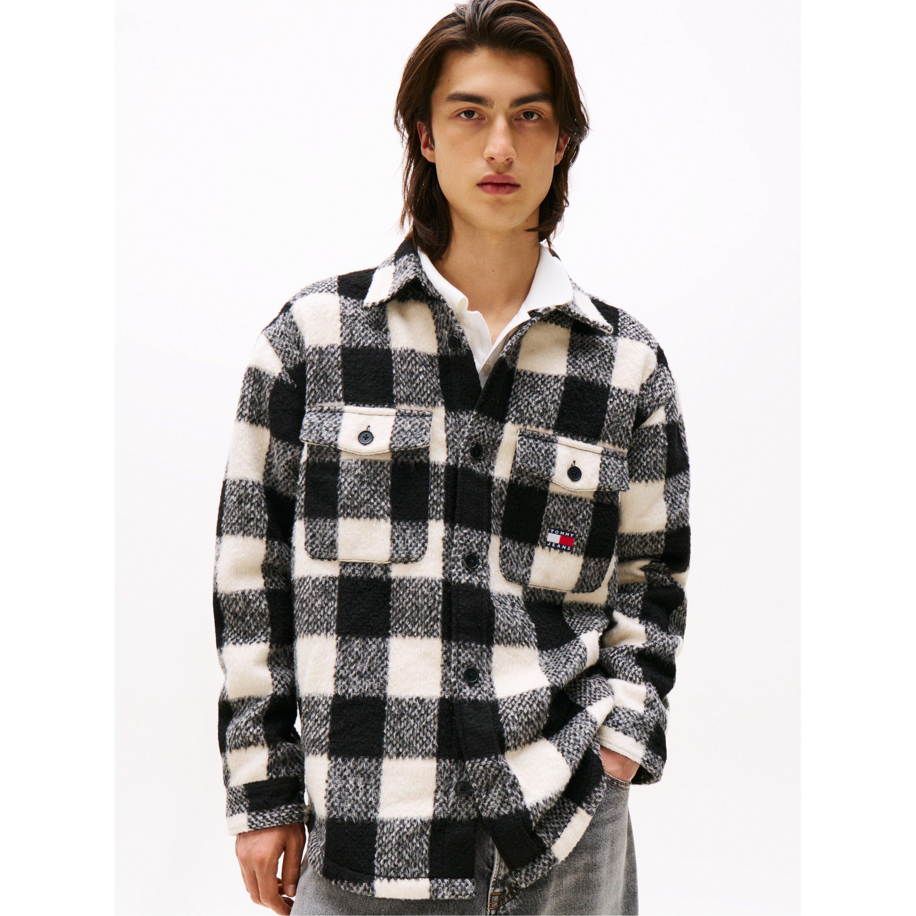 Buffalo Check - Tommy Jeans - Men's  Check Relaxed Fit Overshirt - 2