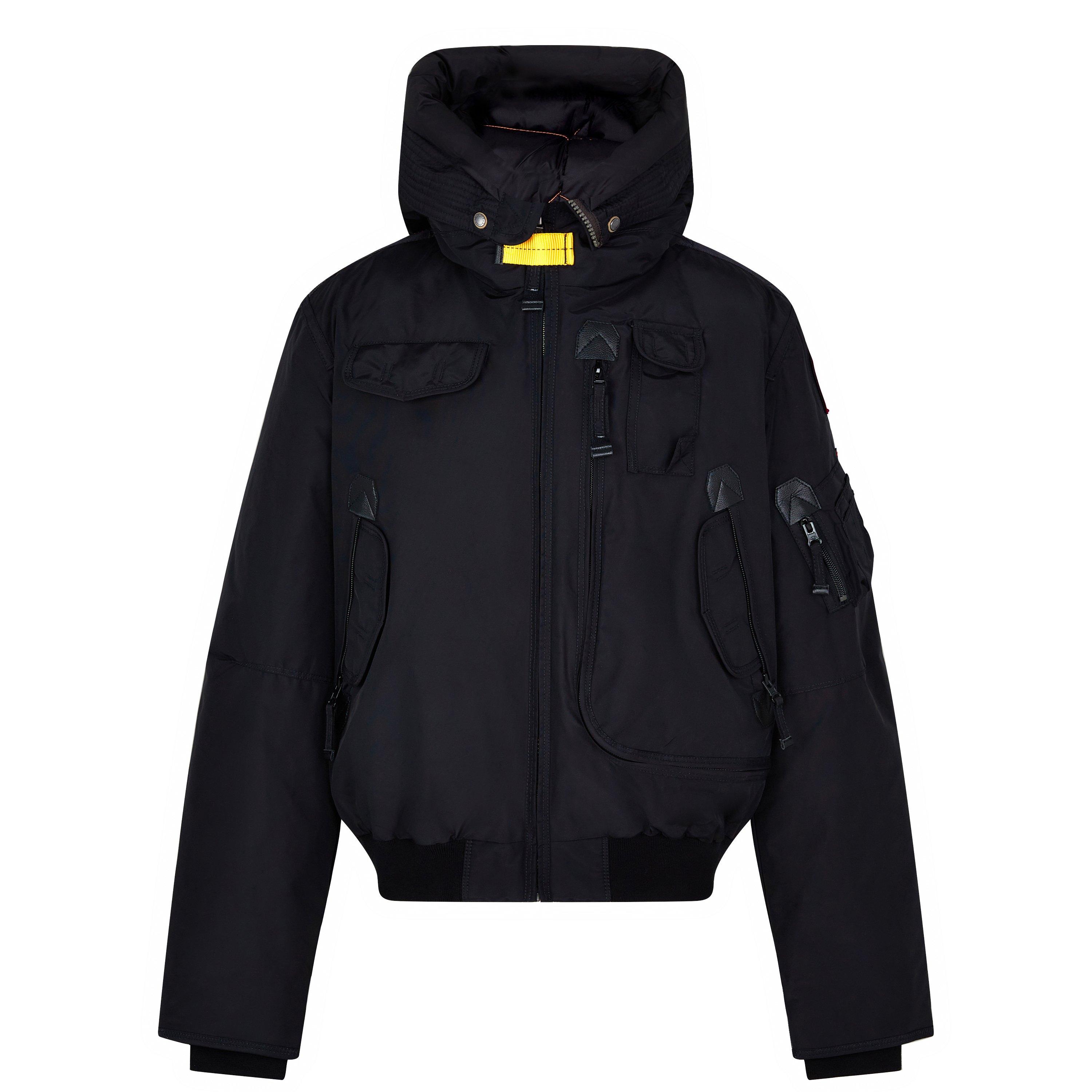 Black 541 - Parajumpers - Kids' Gobi Waterproof Windproof Duck Down Hooded Short Puffer Jacket - 1