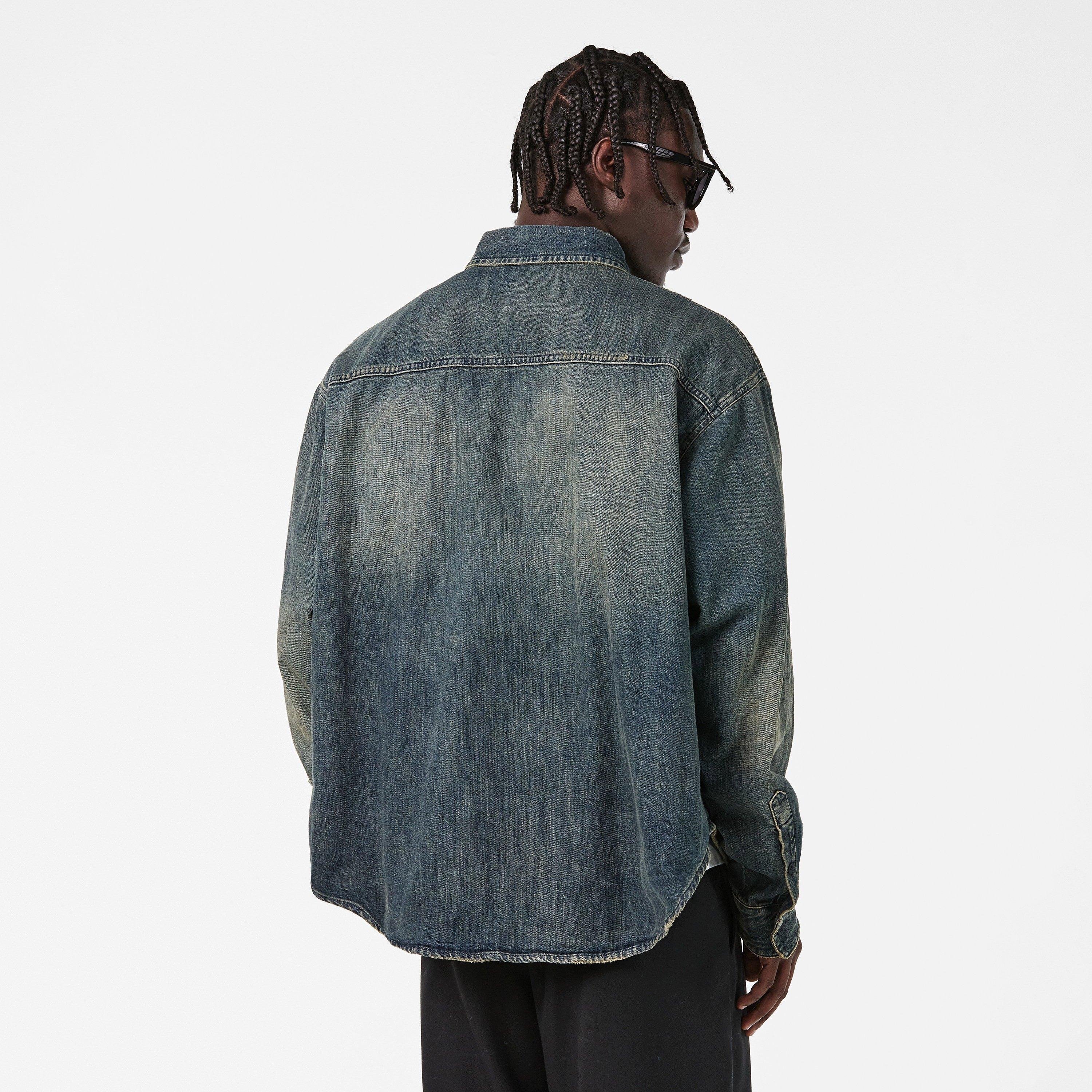 Navy/Grn/Yell - Balenciaga - Bal Overshirt Sn54 - 4