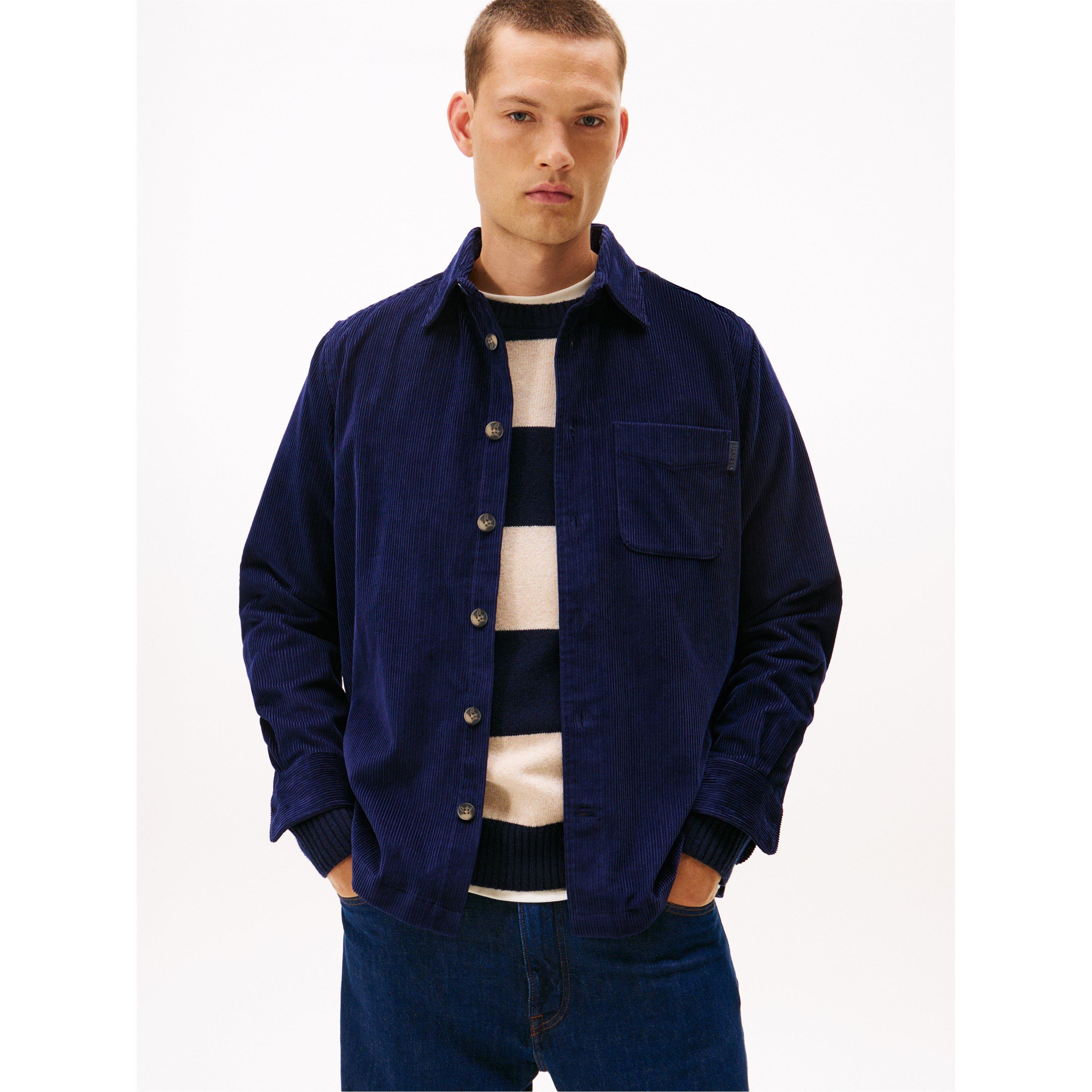 Navy BCL - Tommy Hilfiger - Men's  Cord Overshirt - 2