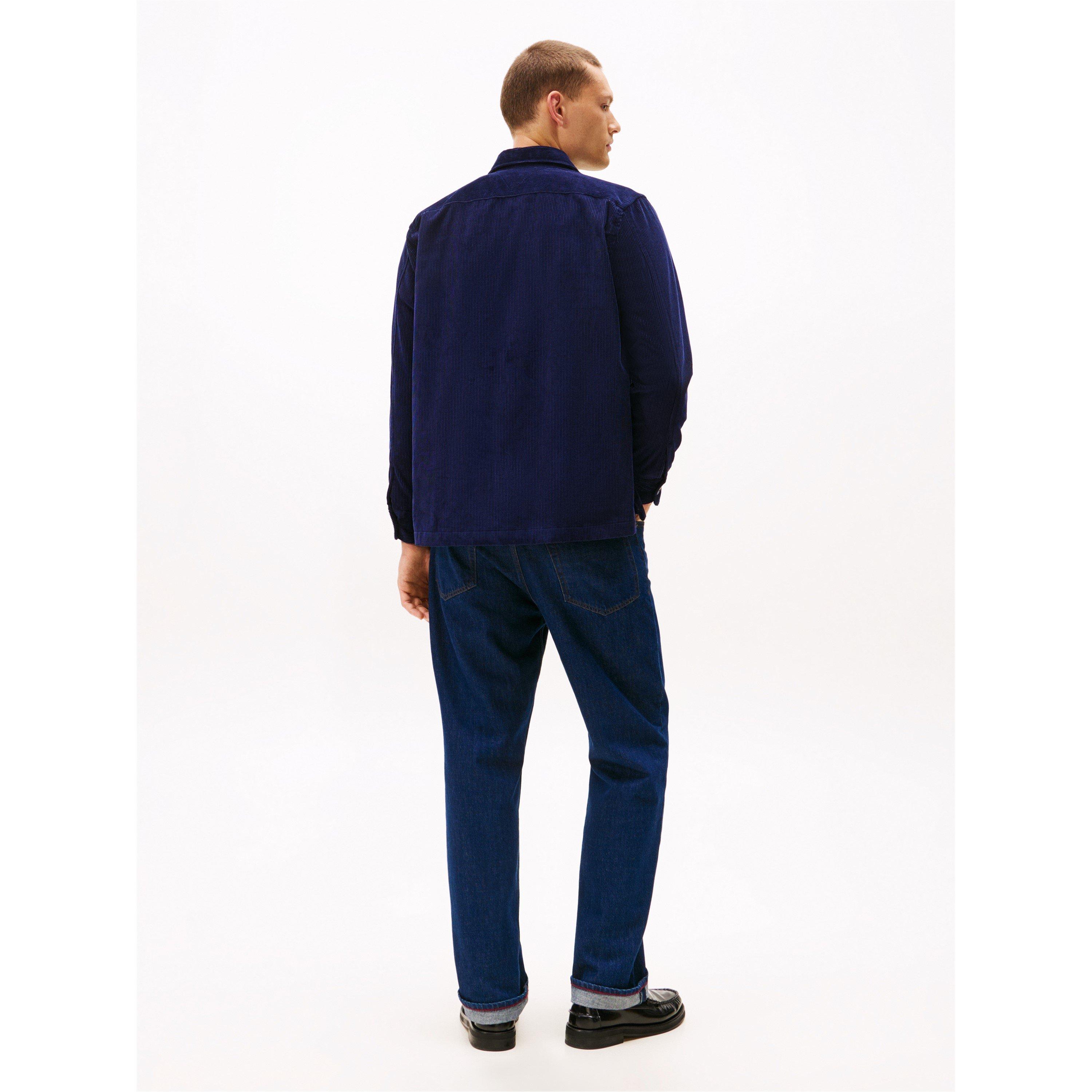 Navy BCL - Tommy Hilfiger - Men's  Cord Overshirt - 4