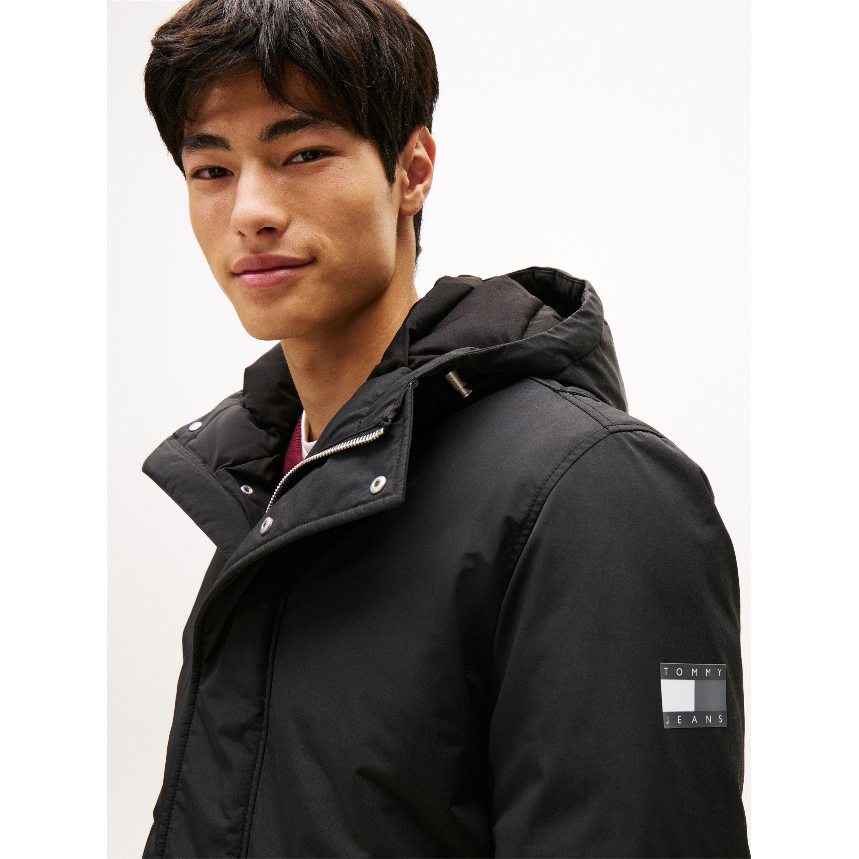 Crna - Tommy Jeans - Men's TJ City Bomber Jacket - 5