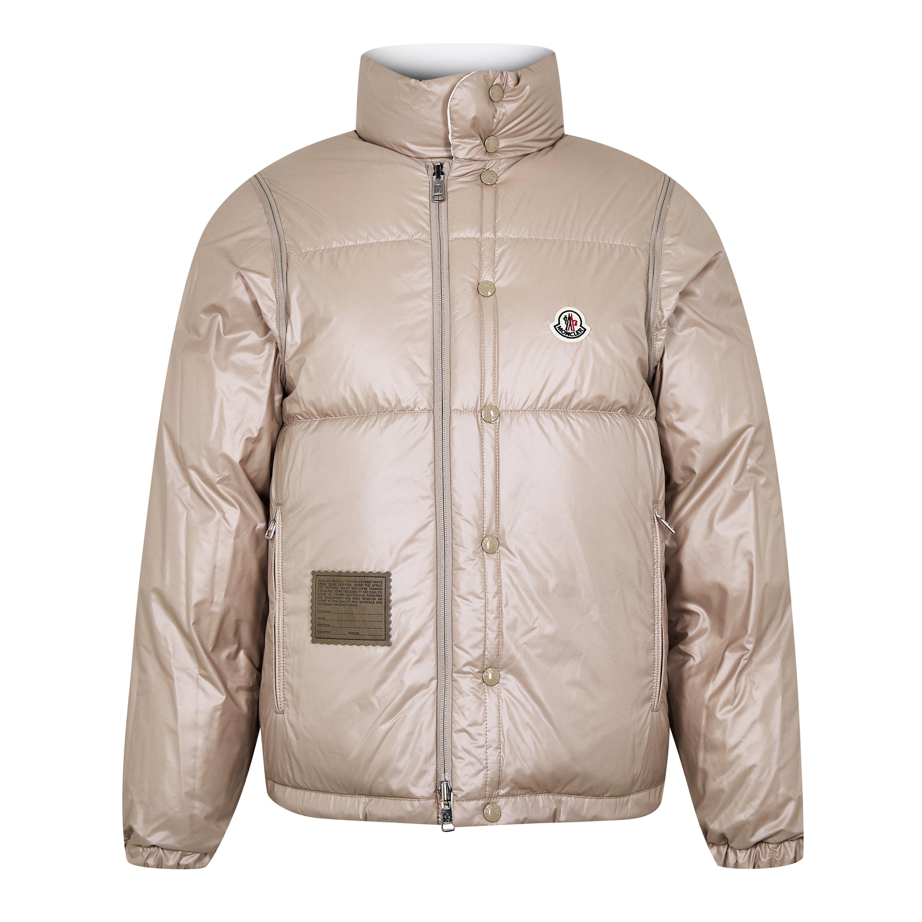 Natural 034 - Moncler - Men's Verone Reversible Goose Down Short Puffer Jacket - 8