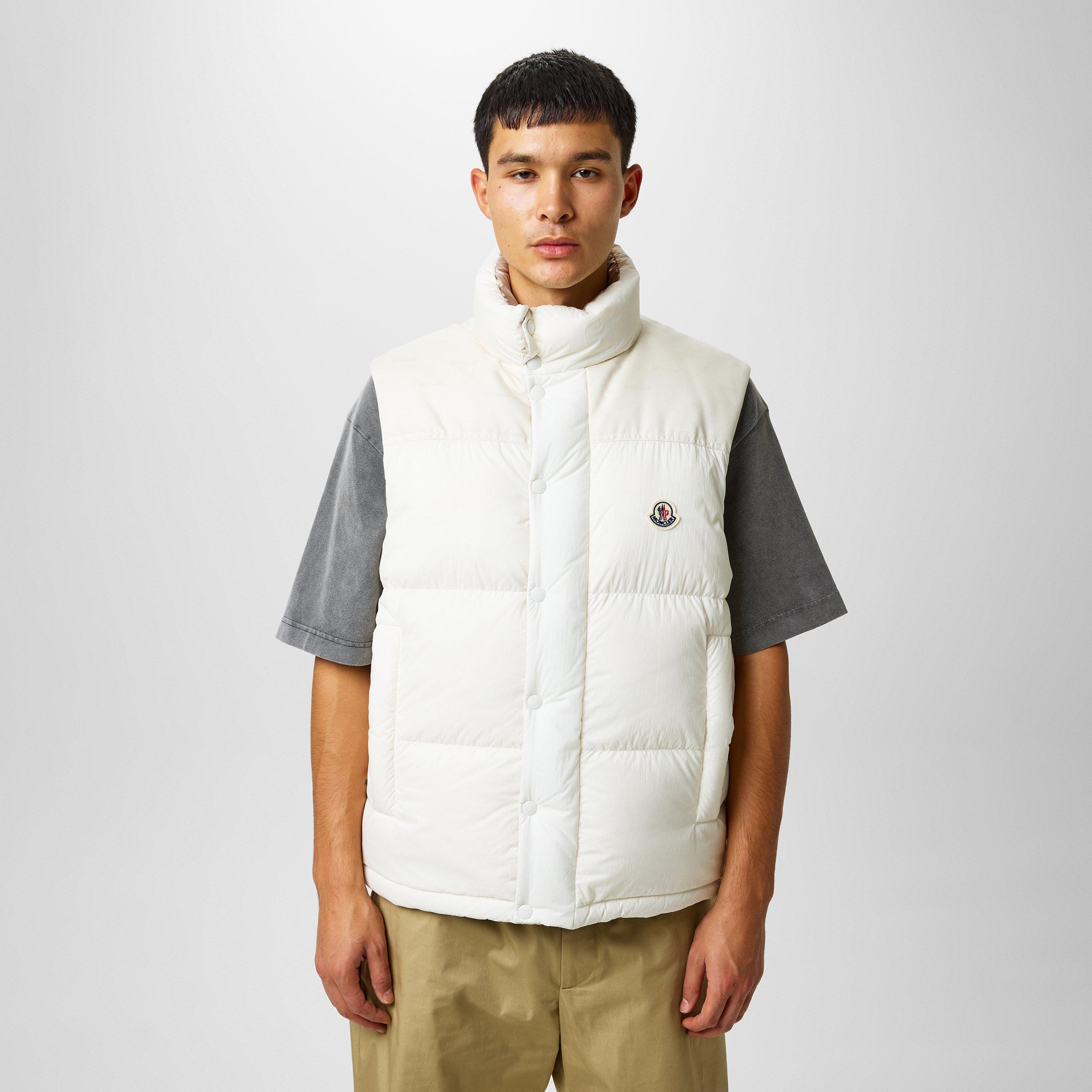 Natural 034 - Moncler - Men's Verone Reversible Goose Down Short Puffer Jacket - 4