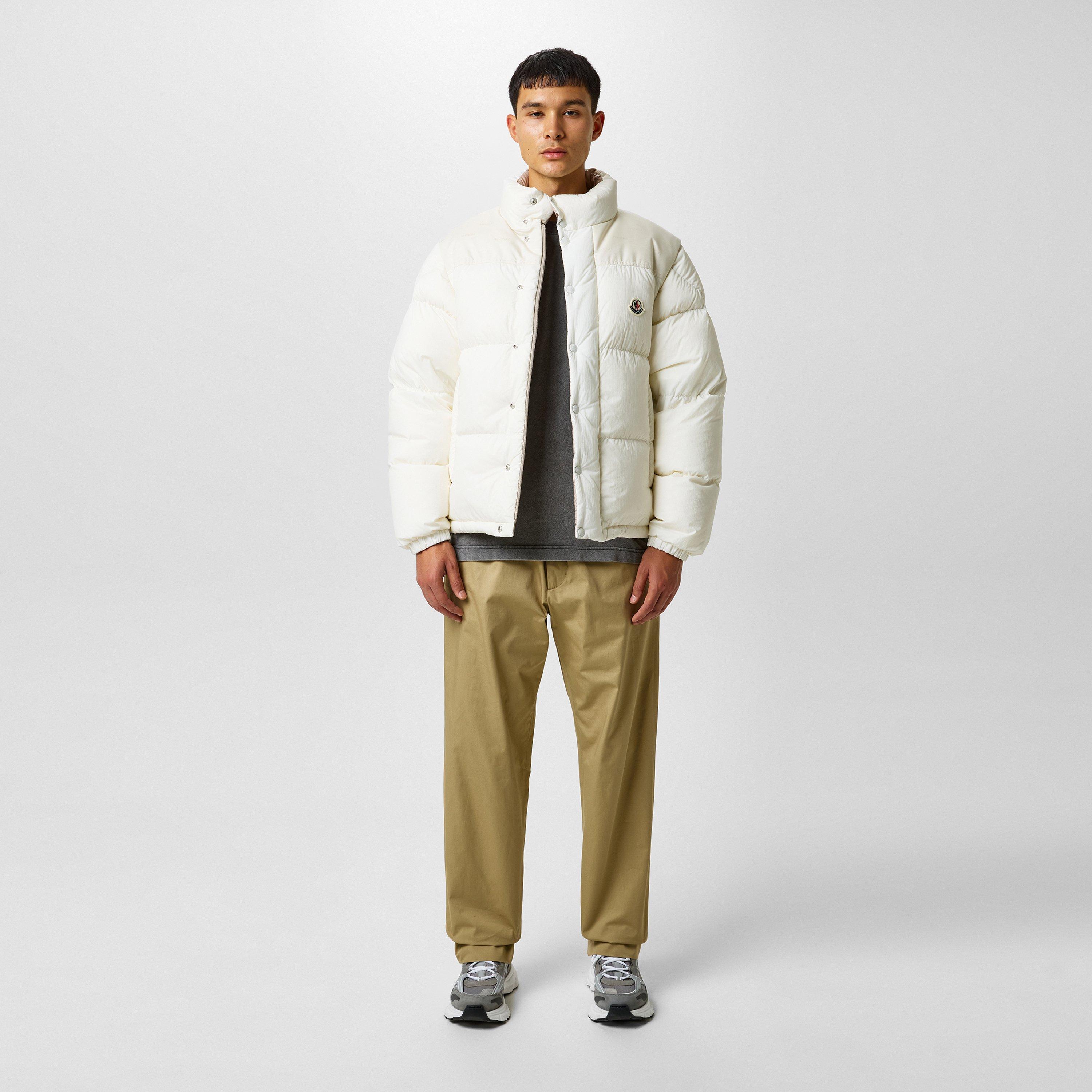 Natural 034 - Moncler - Men's Verone Reversible Goose Down Short Puffer Jacket - 5