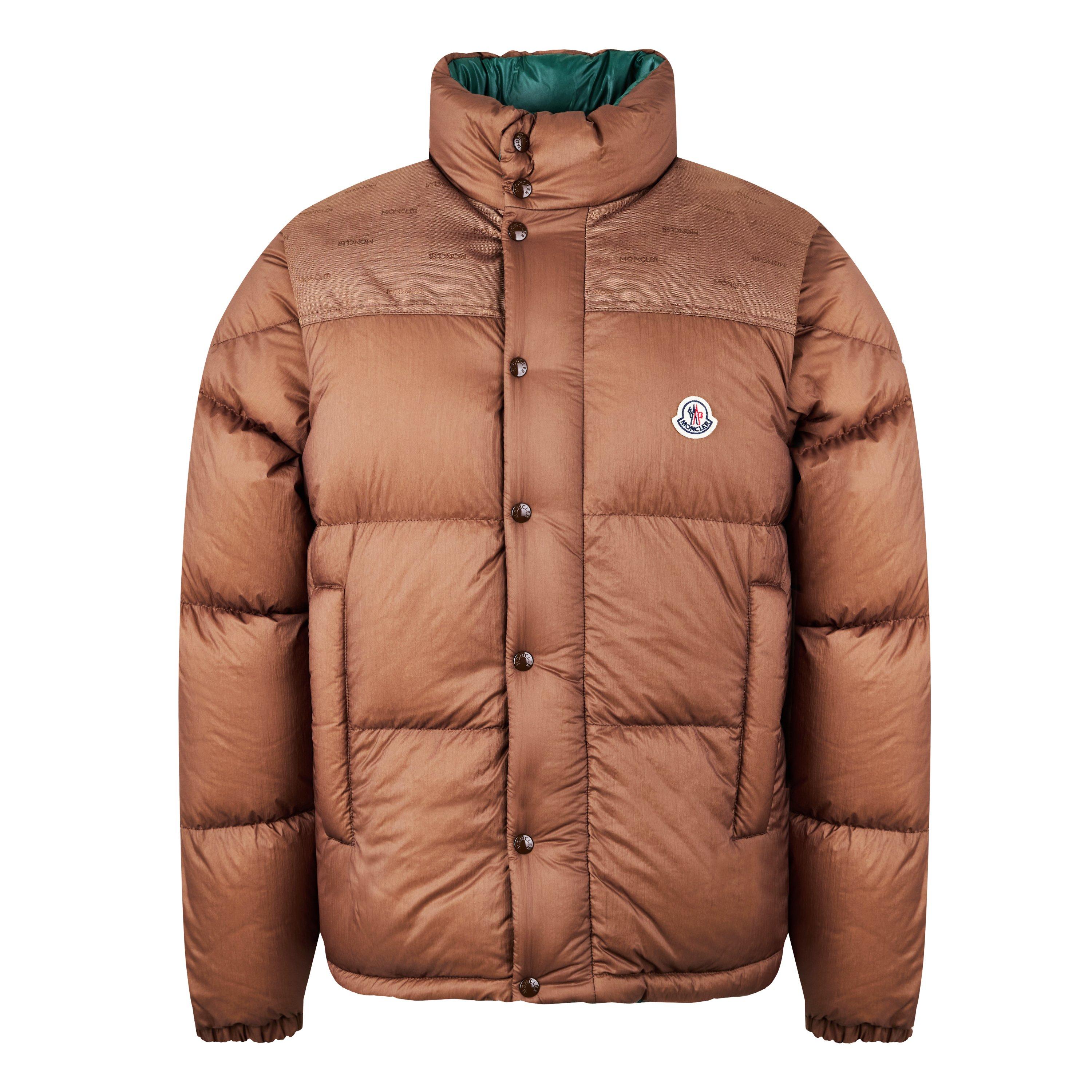 Brown 263 - Moncler - Men's Verone Reversible Goose Down Short Puffer Jacket - 6
