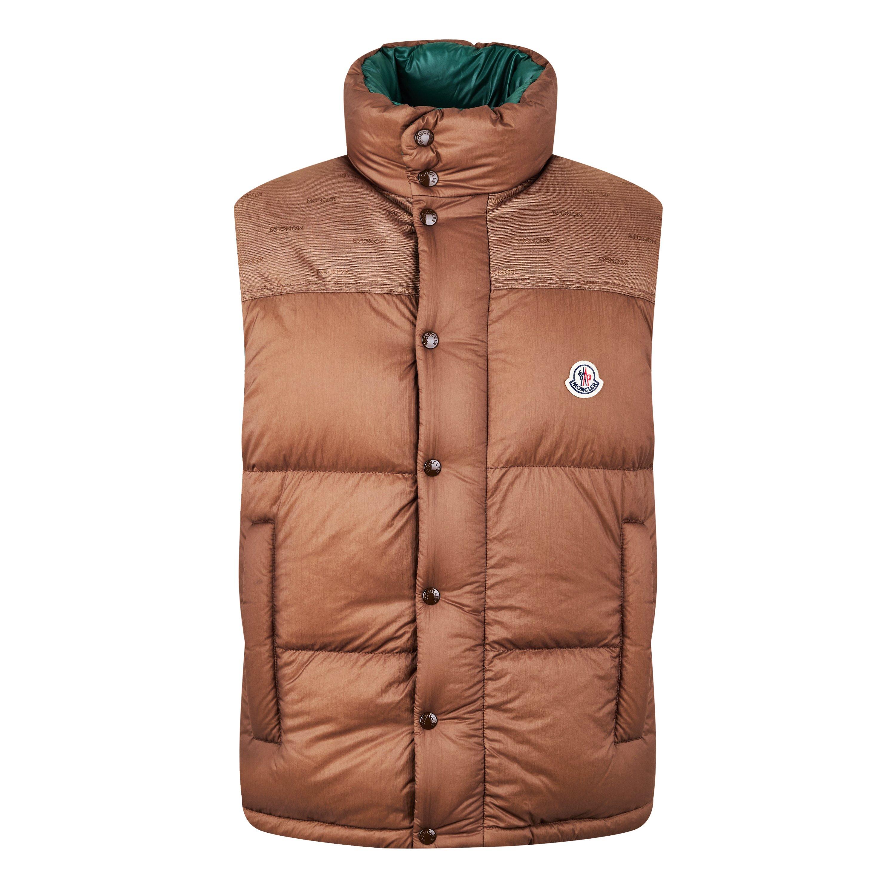 Brown 263 - Moncler - Men's Verone Reversible Goose Down Short Puffer Jacket - 8