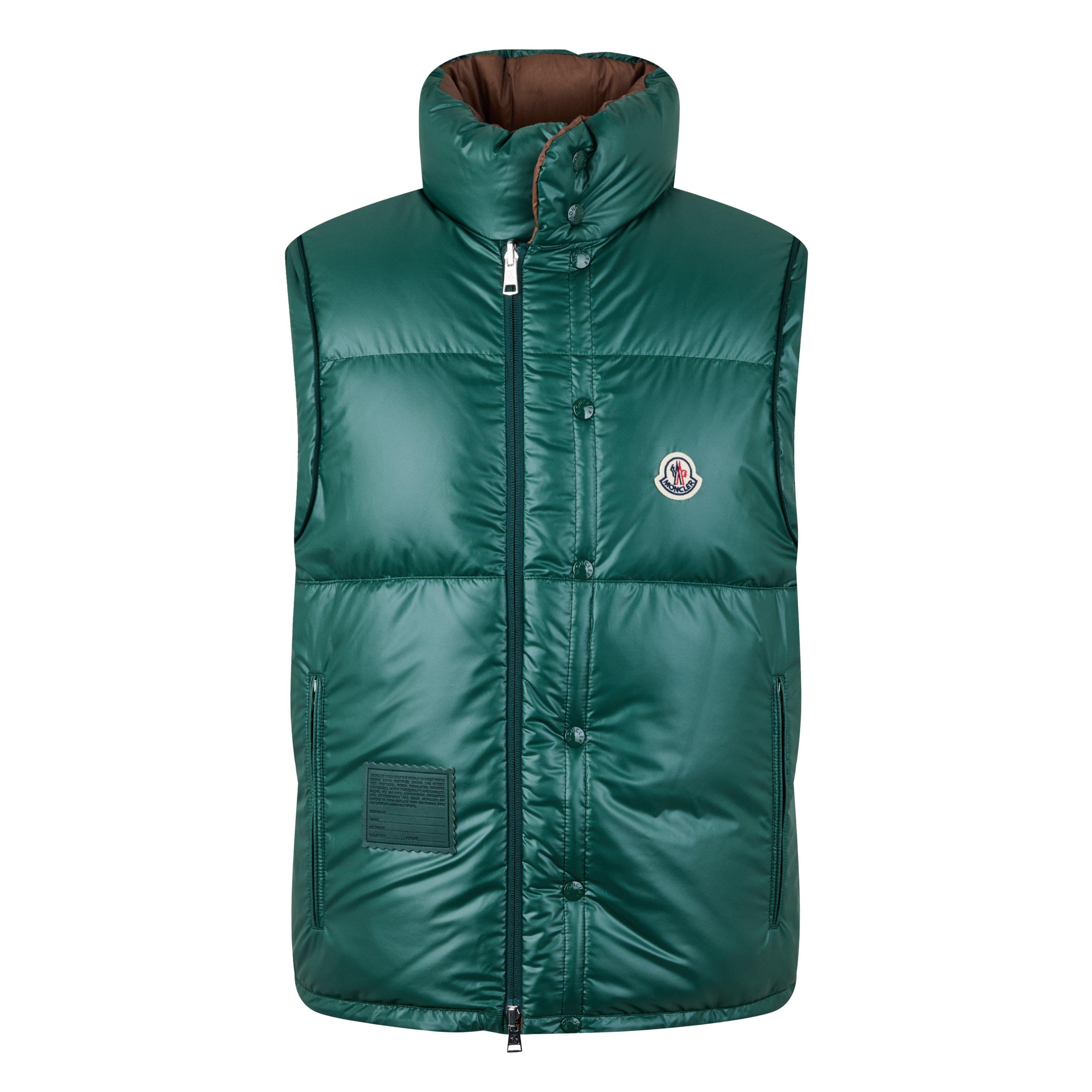 Brown 263 - Moncler - Men's Verone Reversible Goose Down Short Puffer Jacket - 10