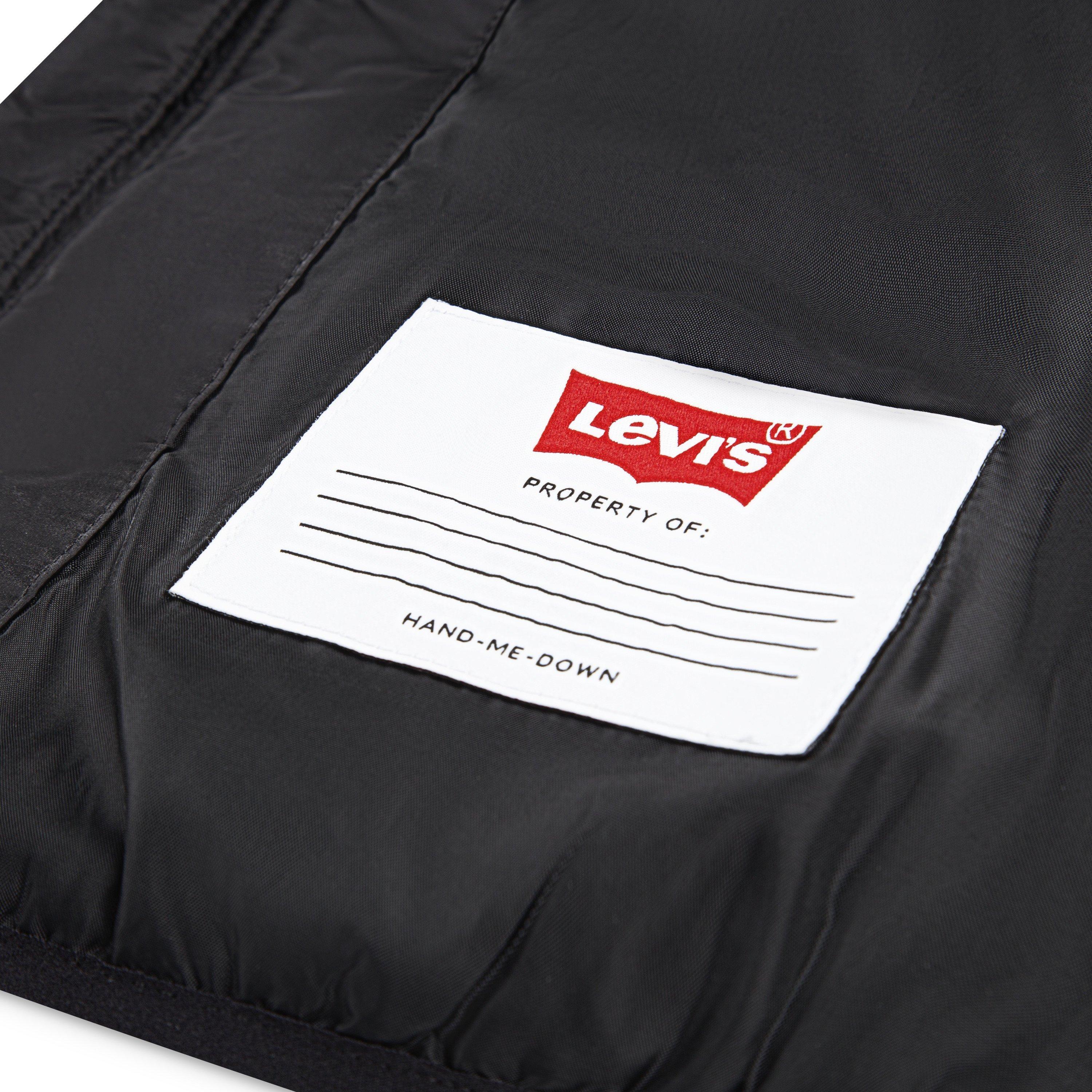 Black 023 - Levis - Insulated Short Puffer Jacket - 4