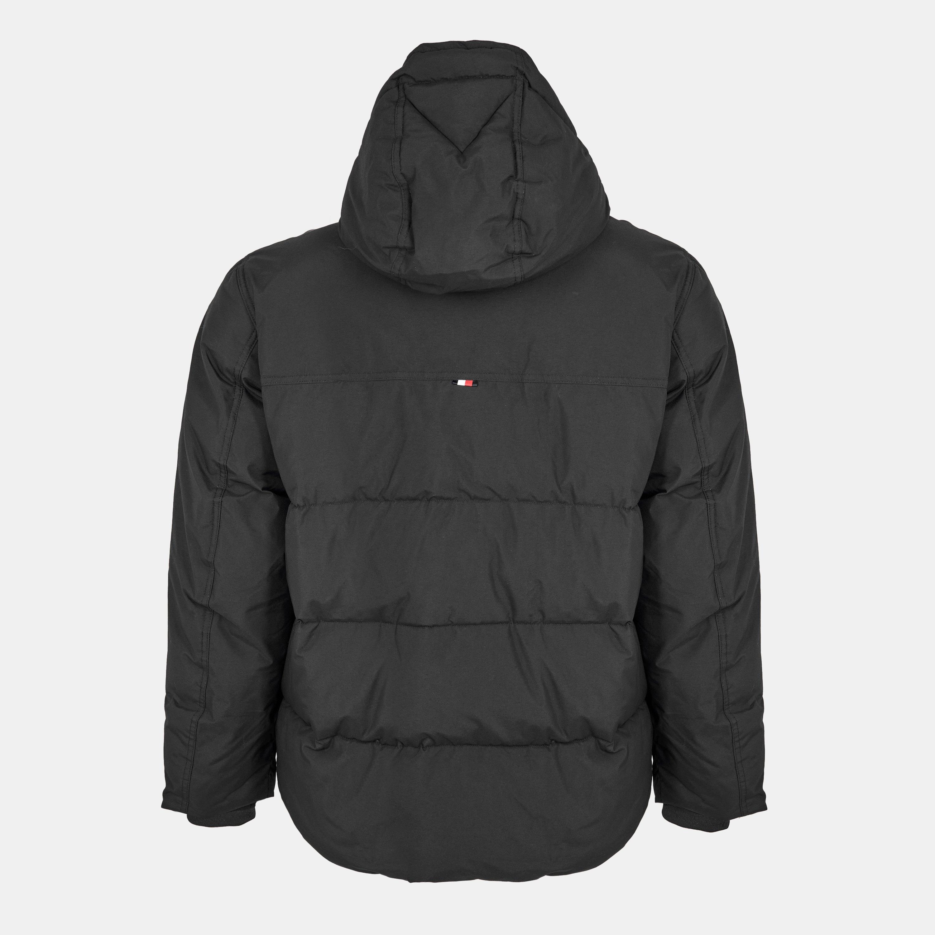 Black BDS - Tommy Hilfiger - Men's Rockie Utility Medium-Weight Insulated Medium Puffer Jacket - 2