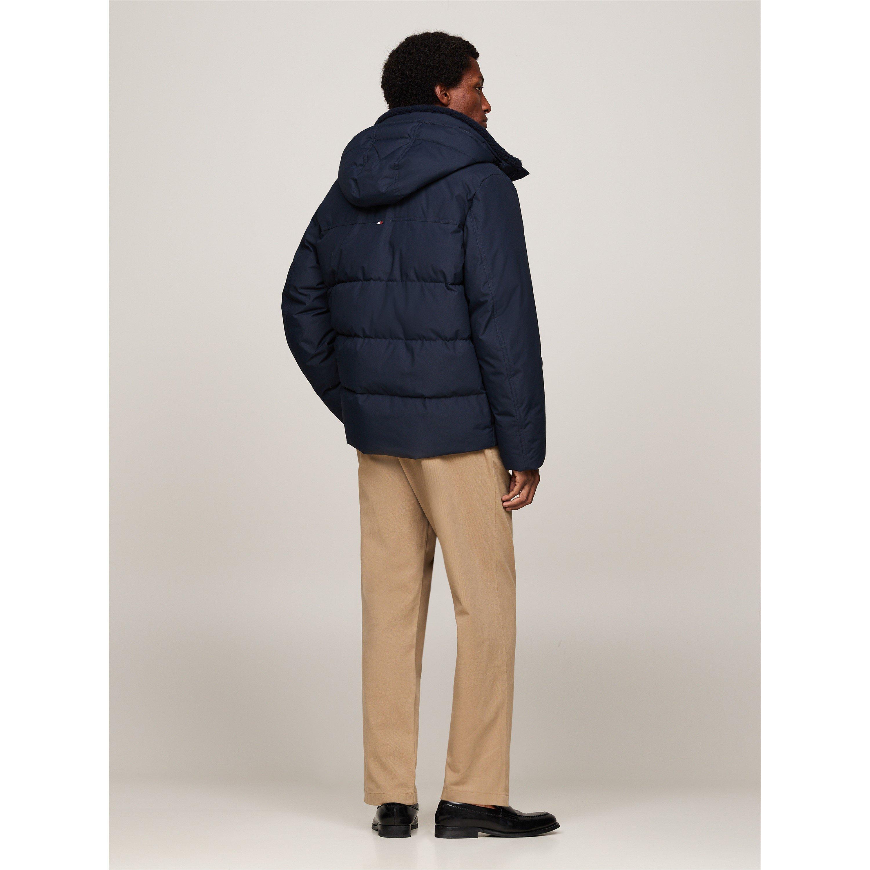 Desert Sky DW5 - Tommy Hilfiger - Men's Rockie Utility Medium Puffer Jacket - 4