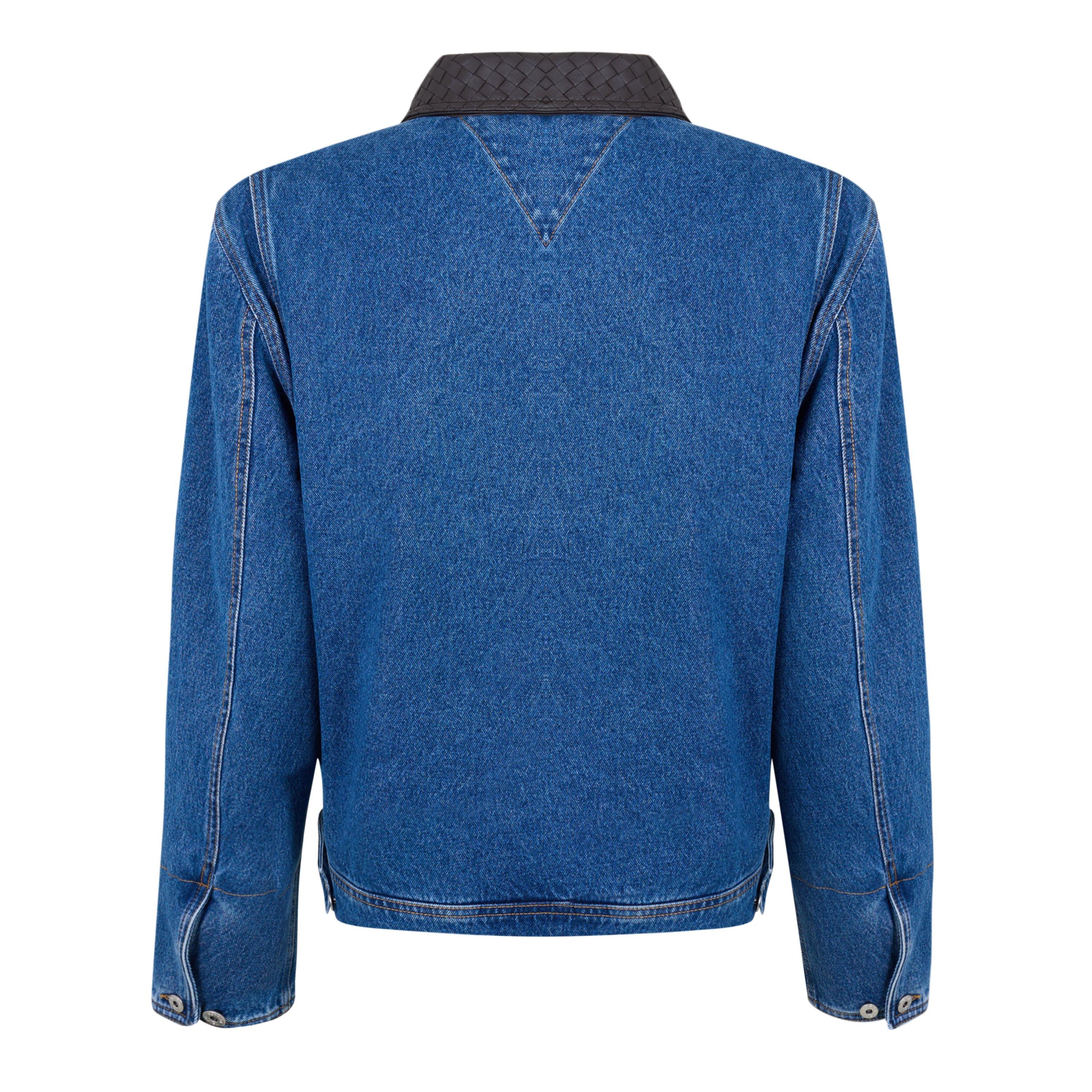 Mid Blue - Bottega Veneta - BV Intrec Cllr D Jkt Sn64 - 2