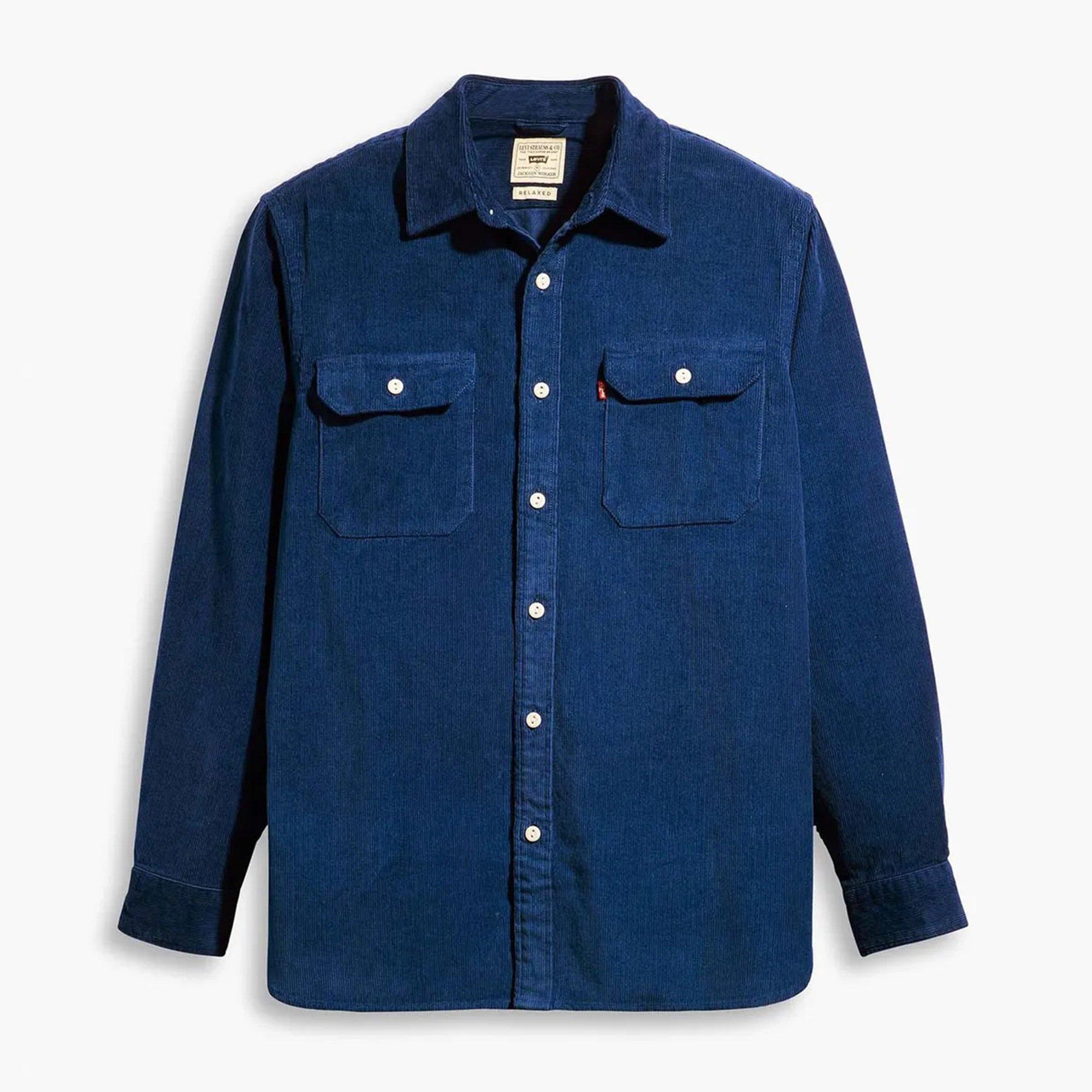 Estate Blue - Levis - Men's Jackson Worker Estate Blue Overshirt - 4