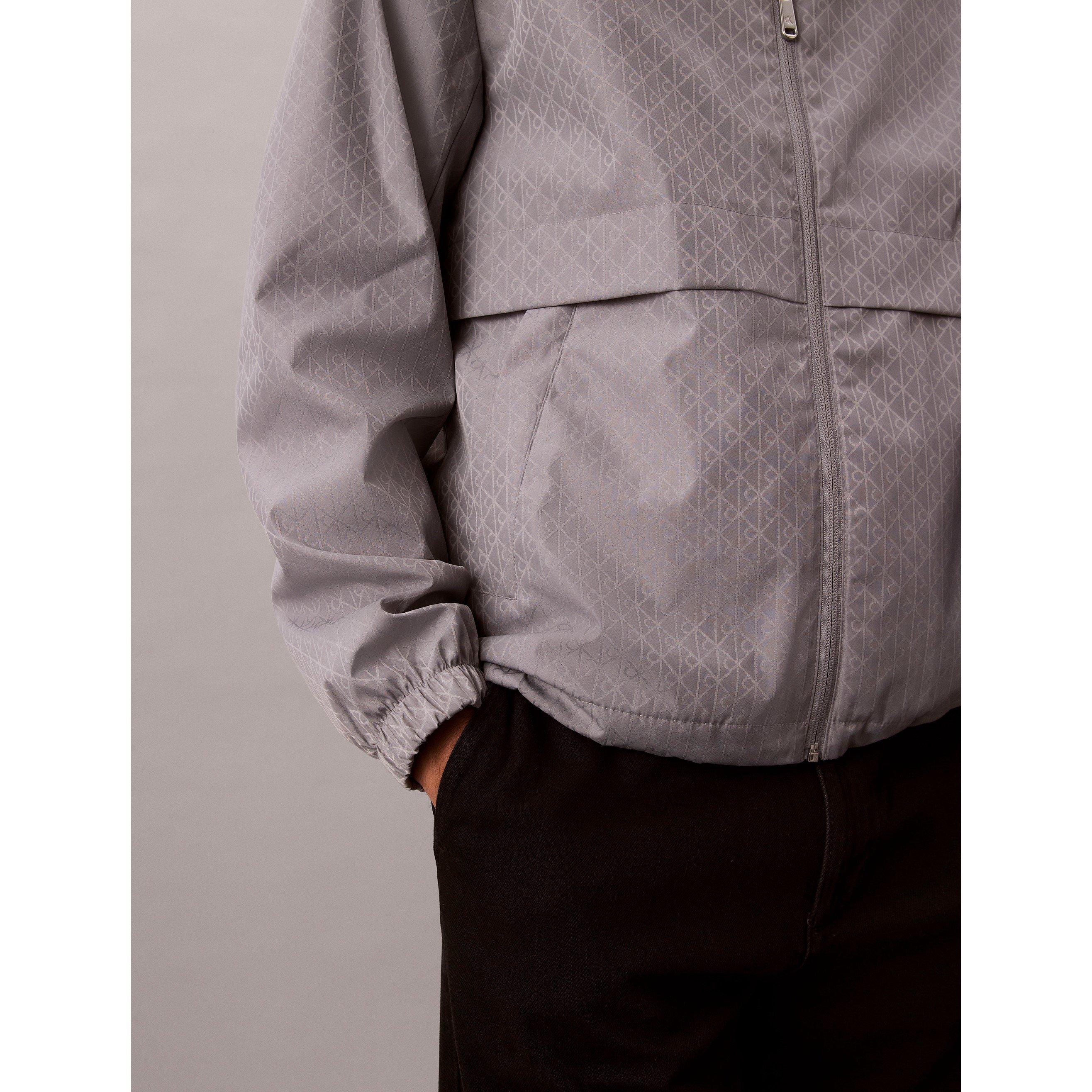 Stone RO1 - Calvin Klein Jeans - Men's CKJ Nylon All Over Print Windbreaker - 4