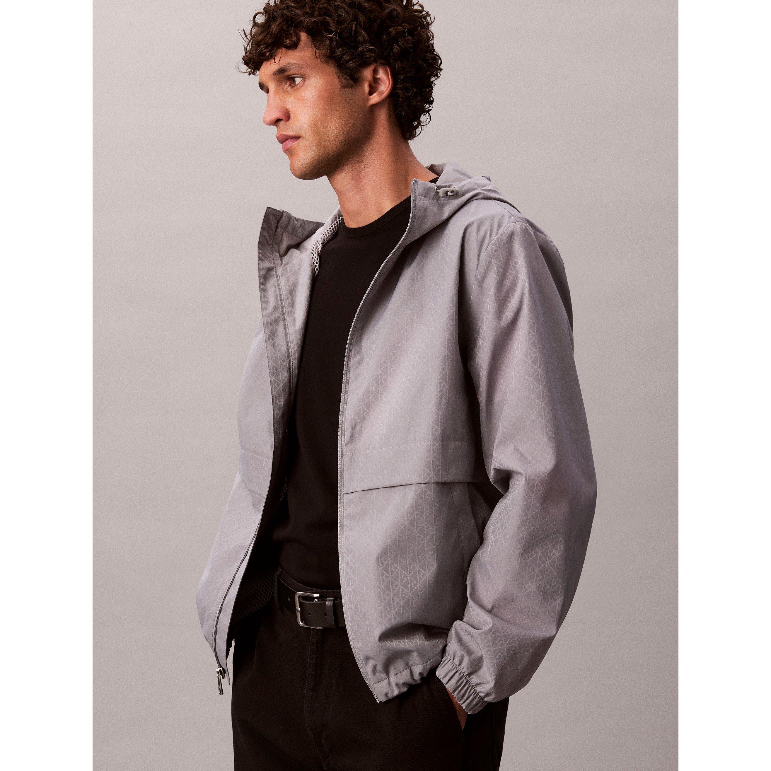 Stone RO1 - Calvin Klein Jeans - Men's CKJ Nylon All Over Print Windbreaker - 5