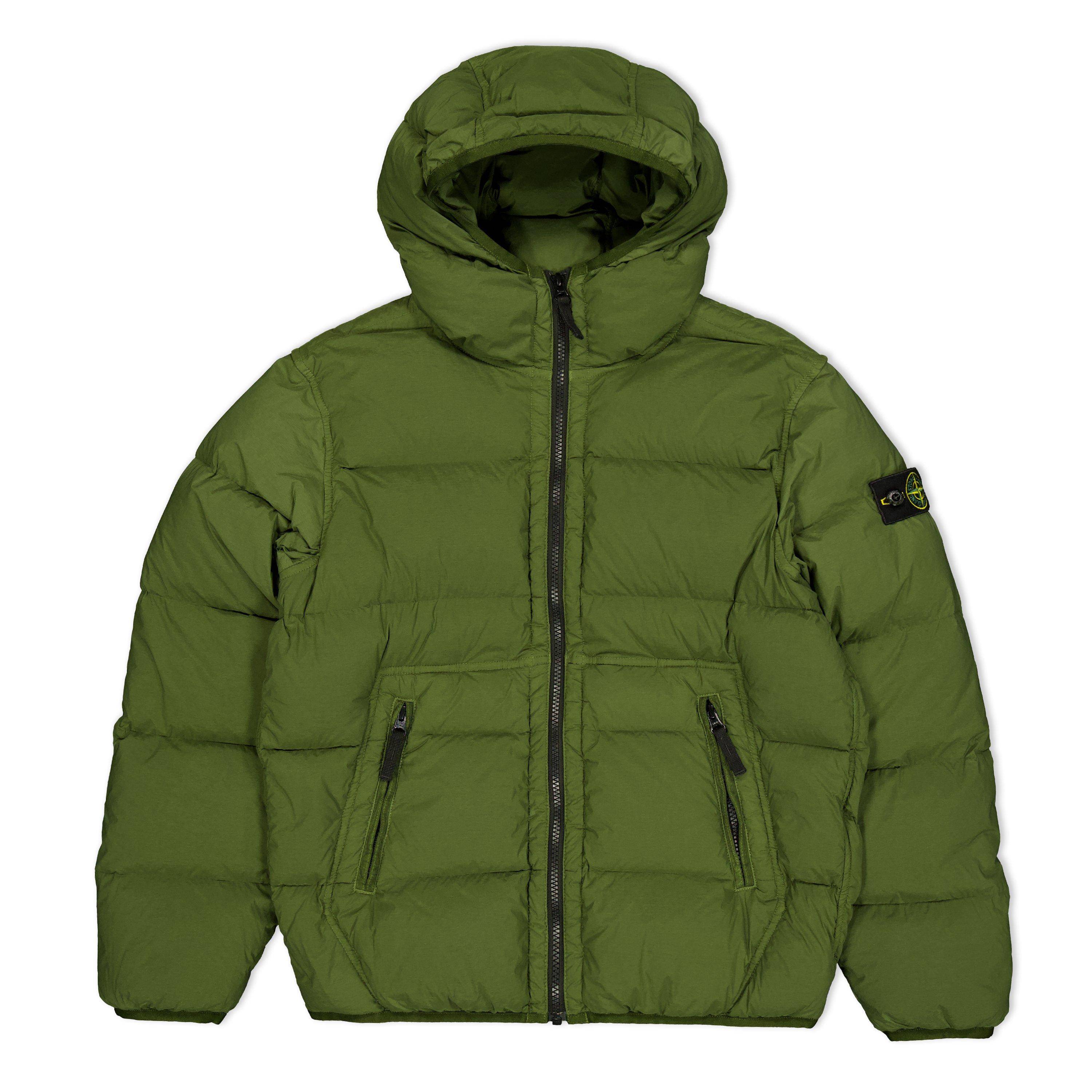 Kids' Duck Down Hooded Full-Zip Puffer Jacket