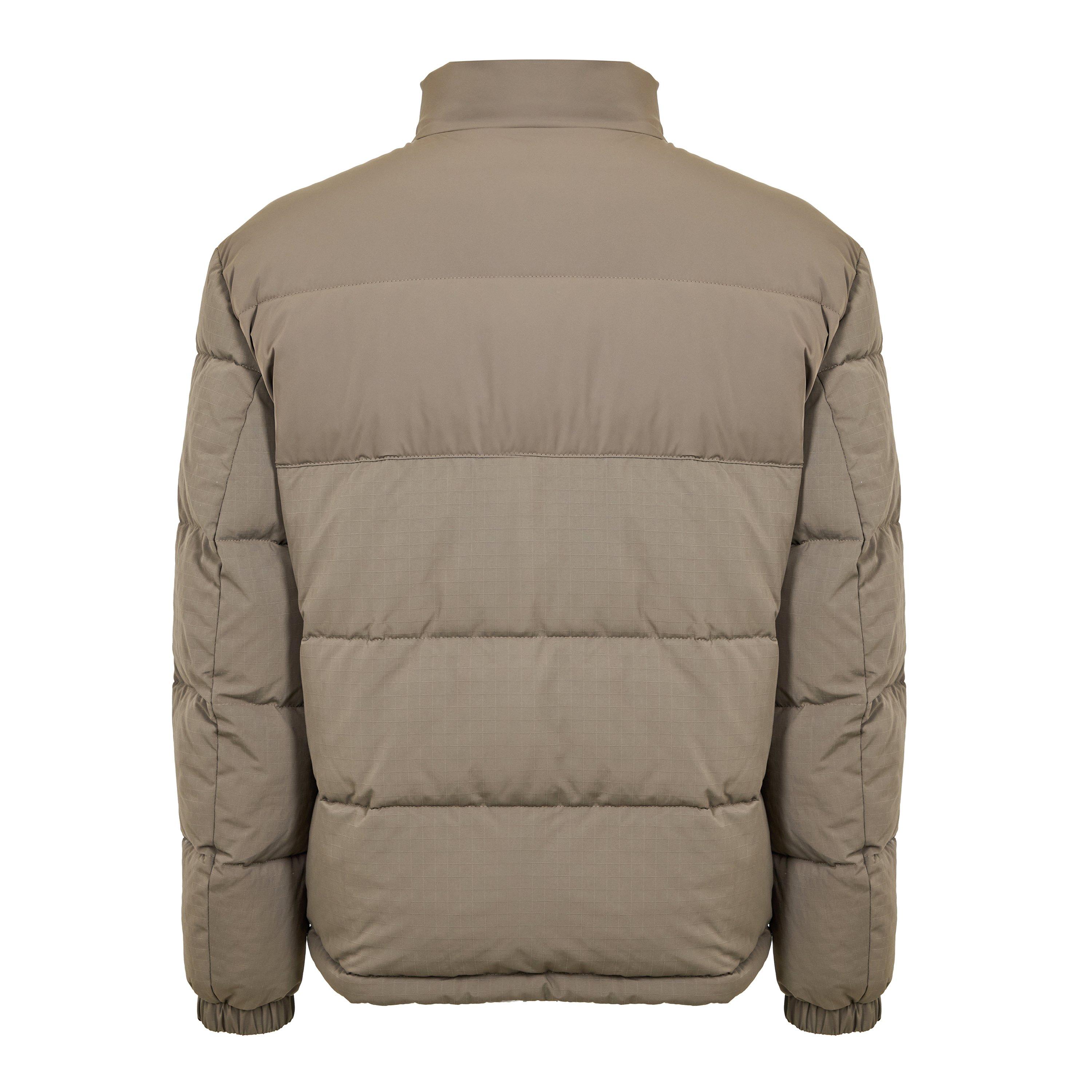 Medium Grey - Hugo - Men's  Red Short Puffer Jacket - 2