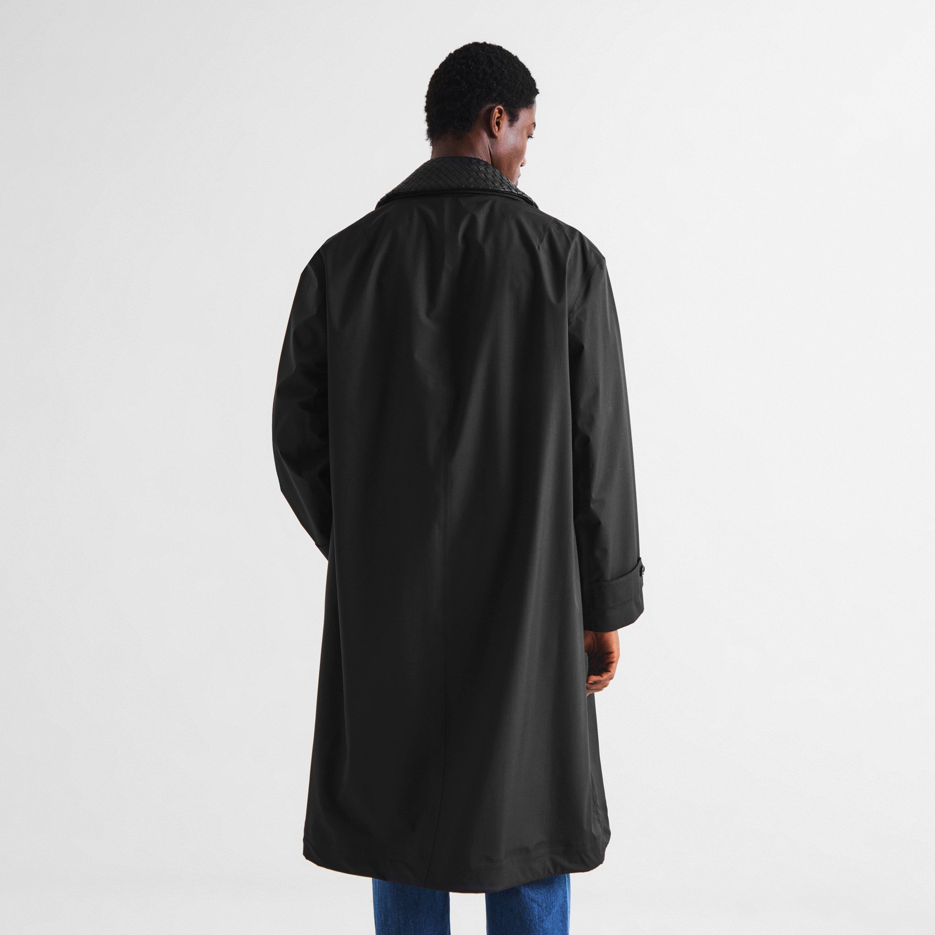 Black/Black - Bottega Veneta - BV Intrec Trench Sn64 - 4