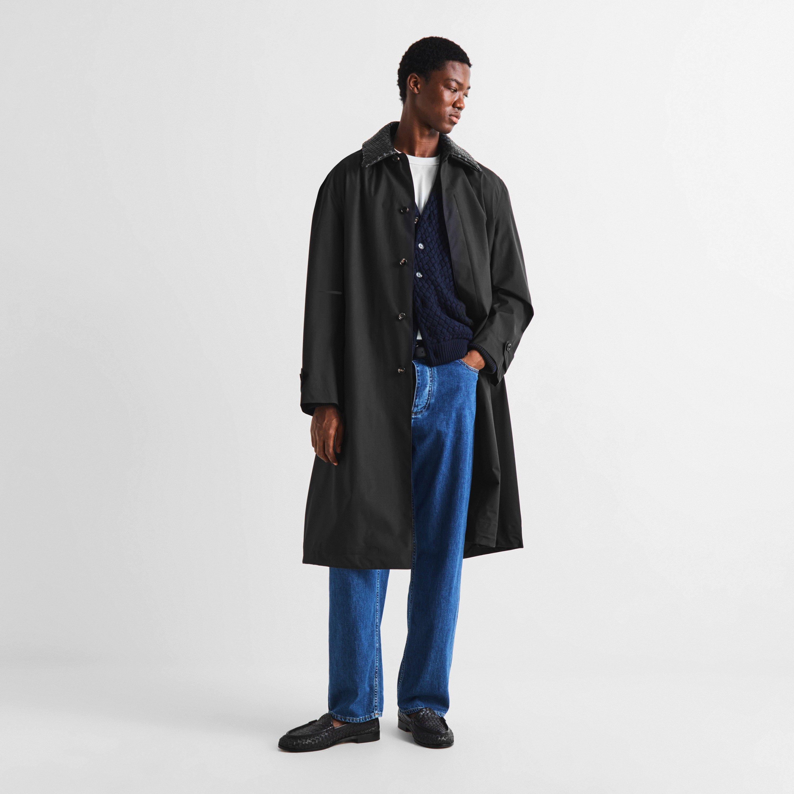 Black/Black - Bottega Veneta - BV Intrec Trench Sn64 - 6