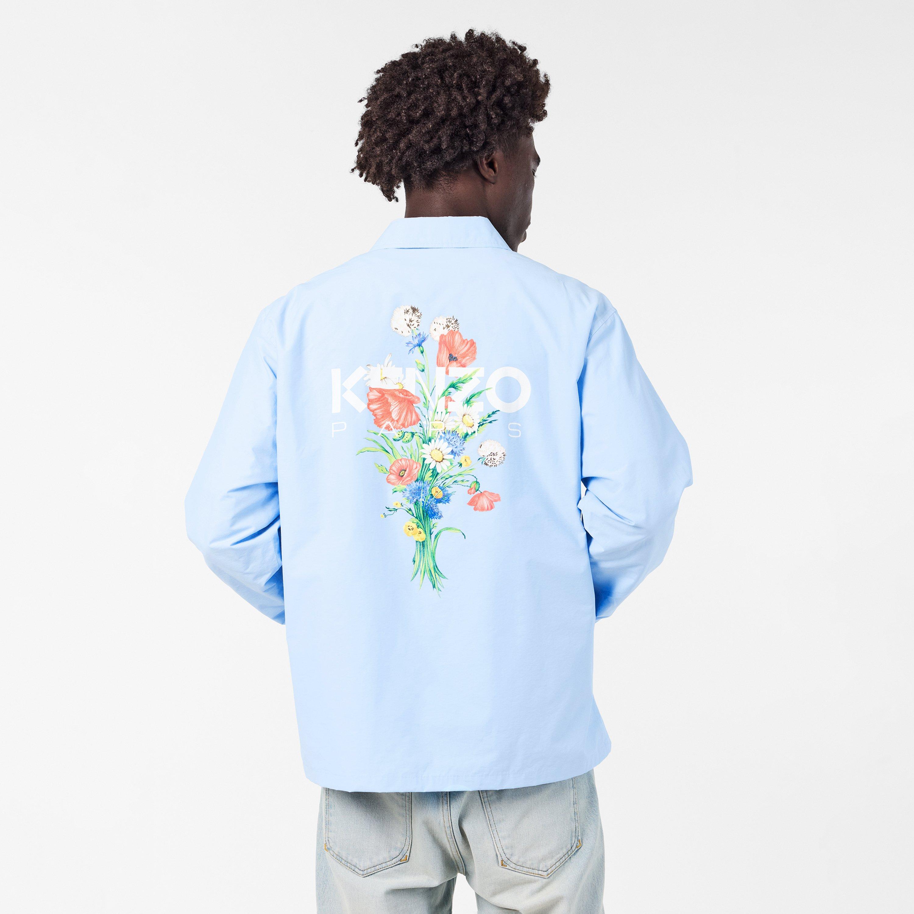 Kenzo by Nigo Men's Archive Flower Long Sleeve Coach Jacket | Flannels
