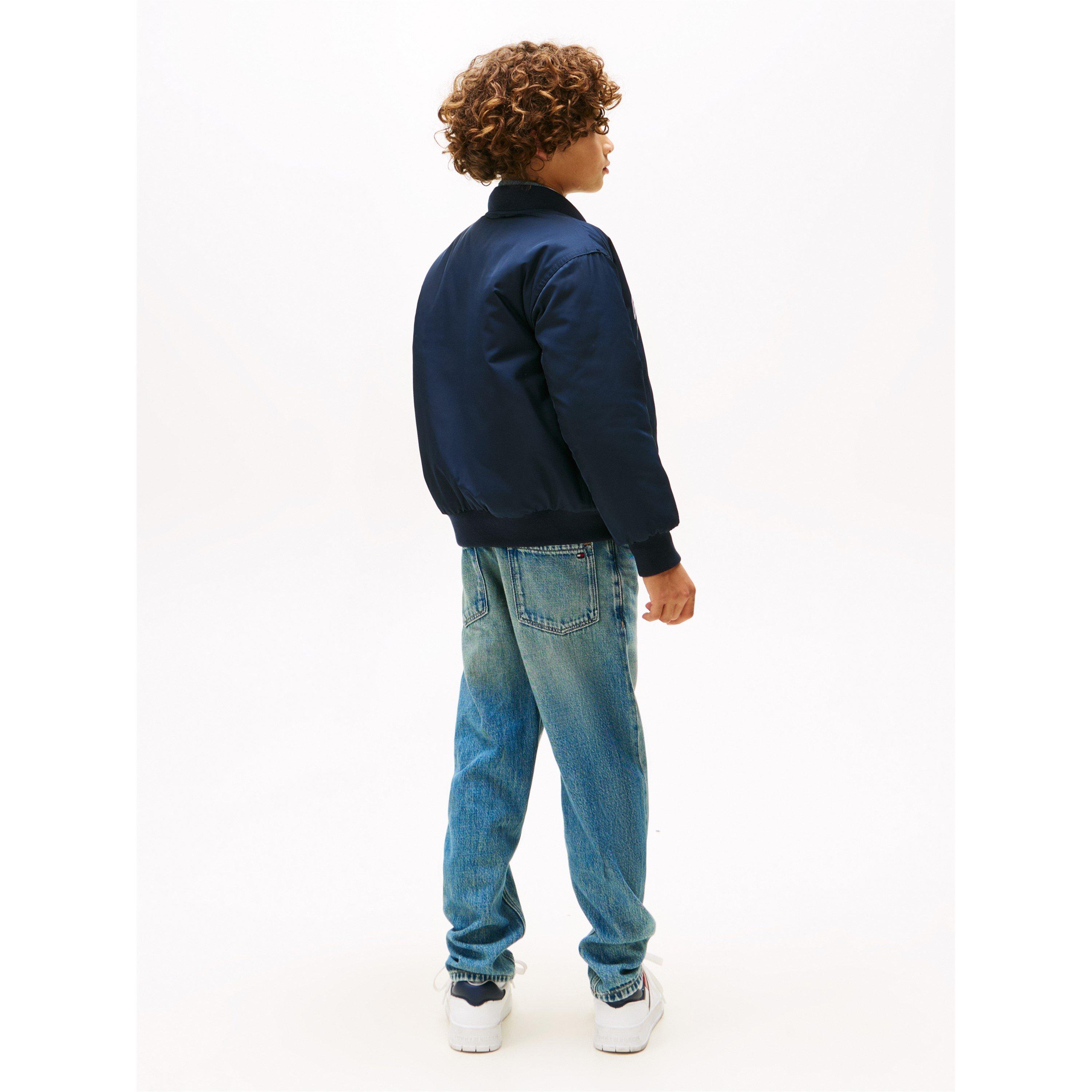Blu Notte C1G - Tommy Hilfiger - Kids' Varsity Bomber Jacket - 6