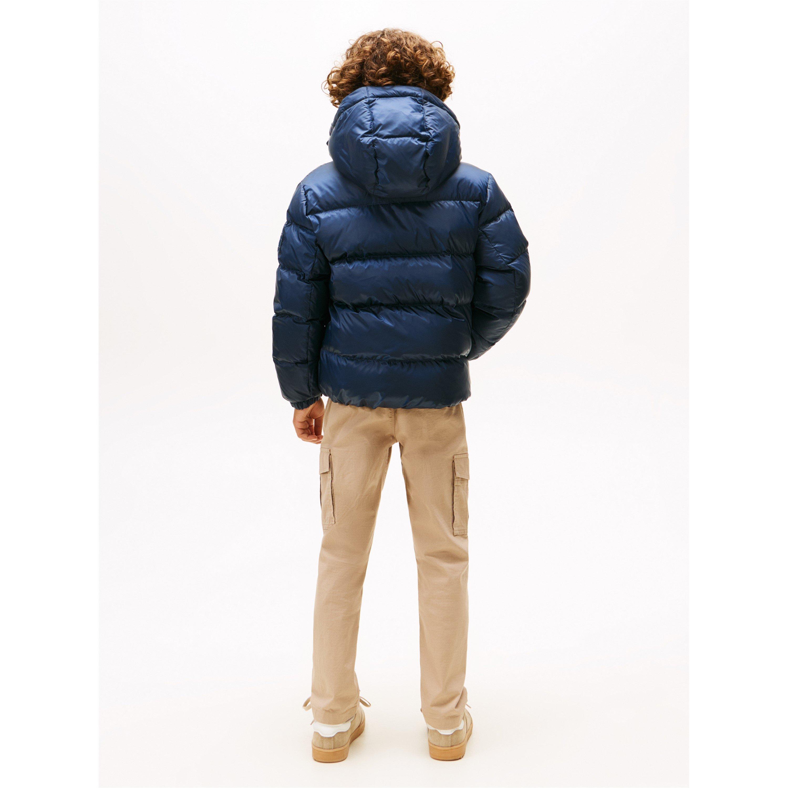 Night Navy C1G - Tommy Hilfiger - Kids' Essential Shorts Puffer Jacket - 5